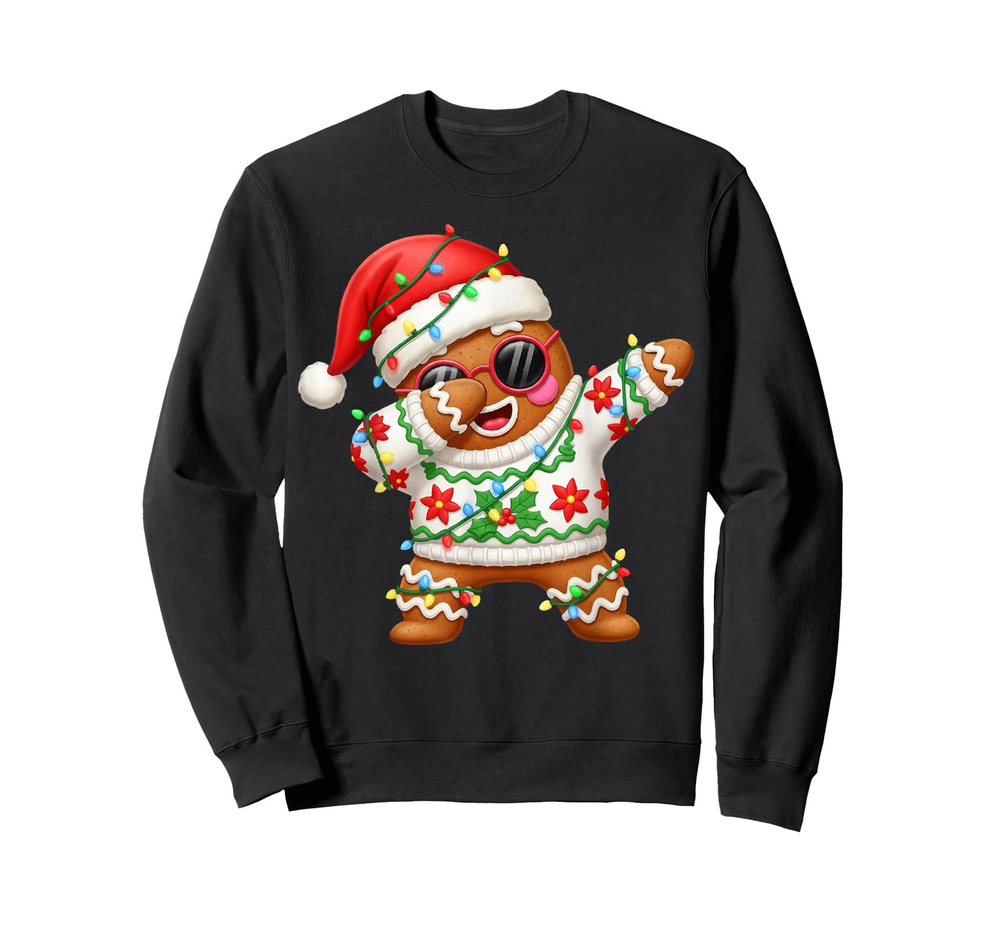 Christmas Squad Santa Dabbing Elf Family Matching Boys Girls T-Shirt
