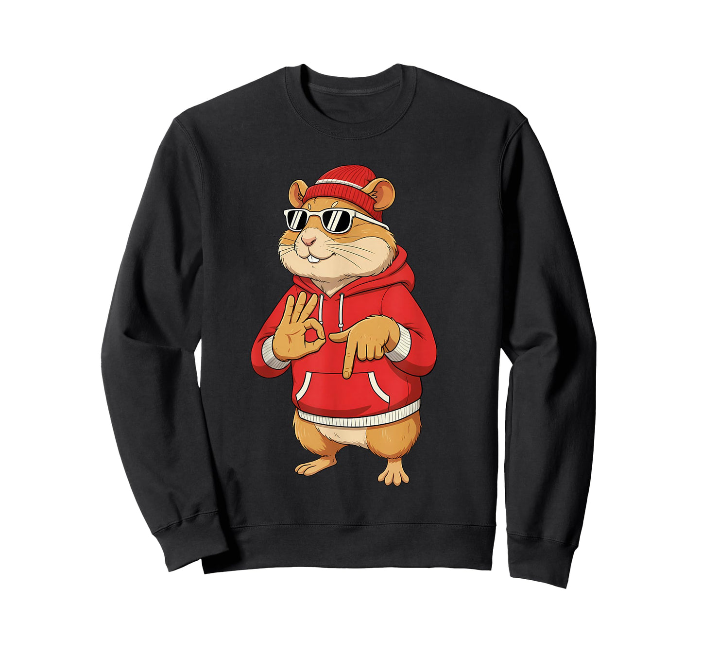 Six Seven Meme Retro Vintage Hamster 67 Funny Gen Z Apha T-Shirt