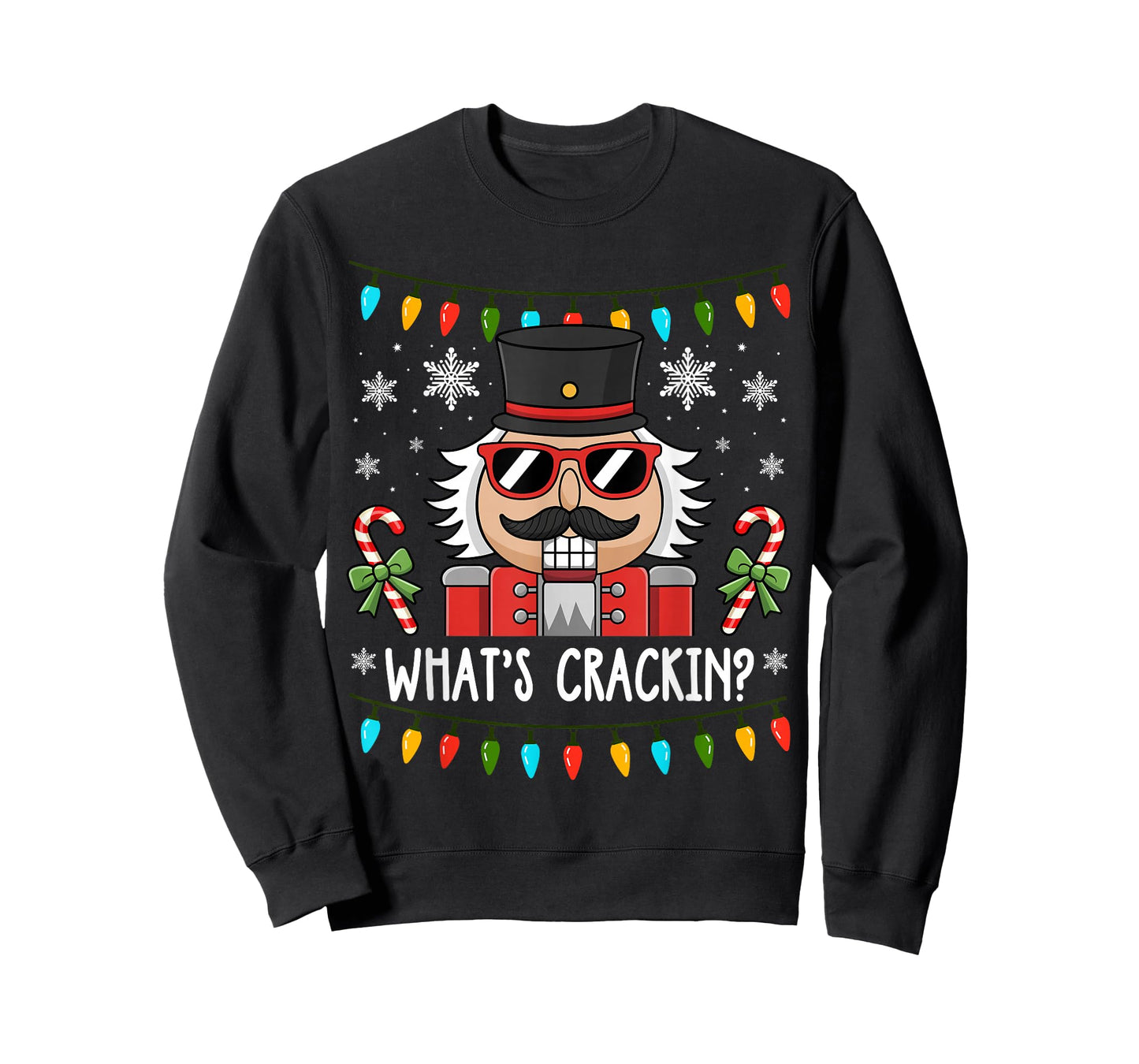 Christmas Nutcracker What's Crackin Funny Xmas T-Shirt