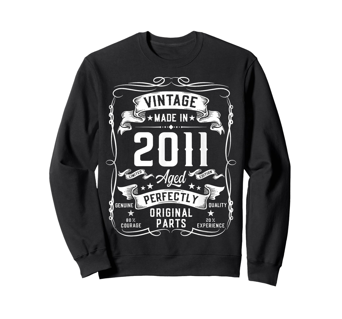 Vintage 2011 15yr 15th Birthday Gifts for Boys 15 Years Old T-Shirt
