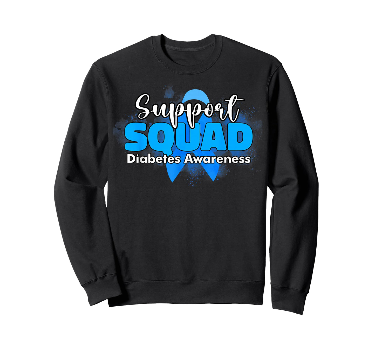 Support Squads in November We Wear Blues Diabetes Awareness T-Shirt