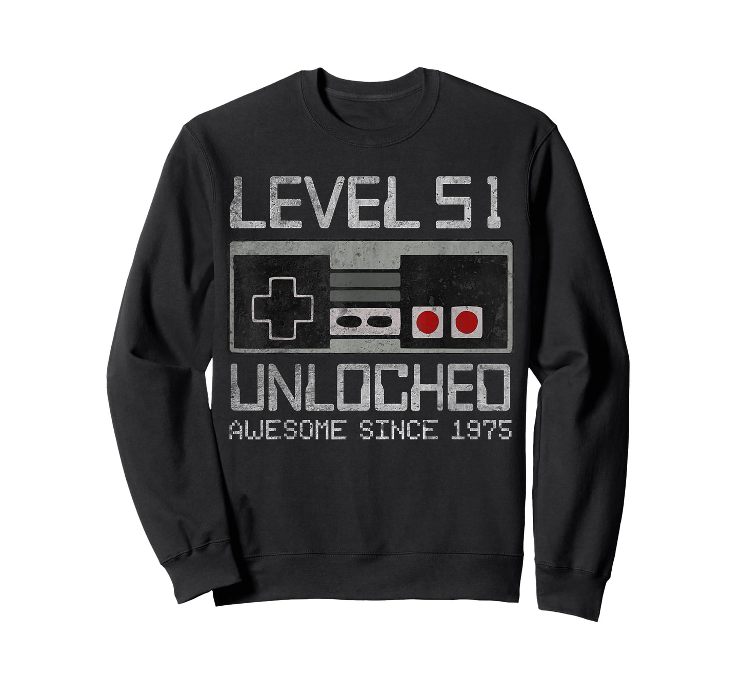 Level 51 Unlocked 51st Birthday 51 Year Old Video Gamer Men T-Shirt