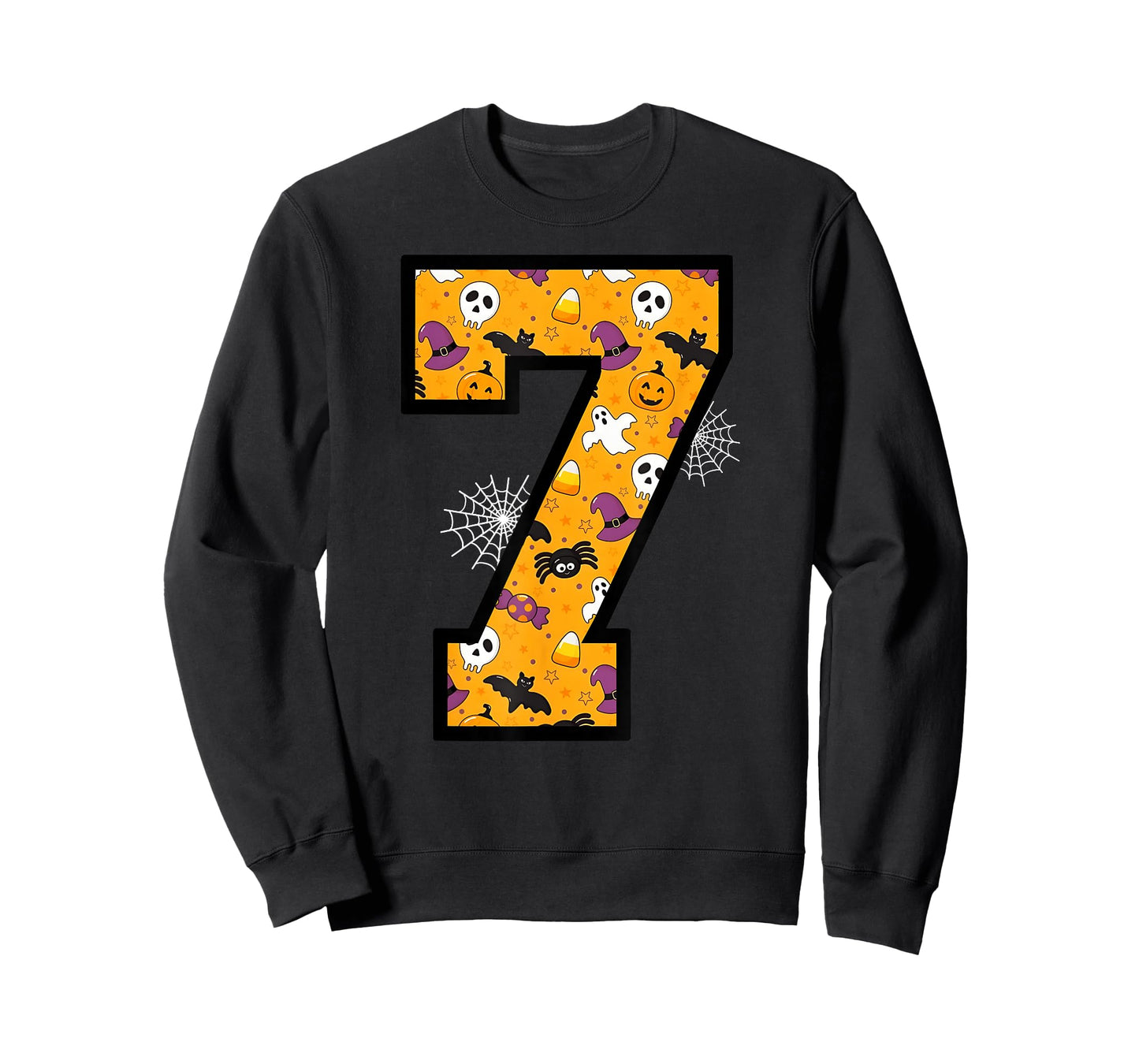 Number 7 Funny Meme Saying 6 7 Six Seven Halloween T-Shirt