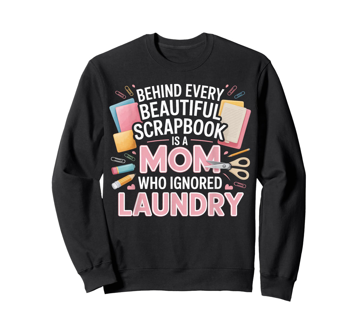 Embellished Craft Hobby Crafter Mama Scrapbooking Mom T-Shirt