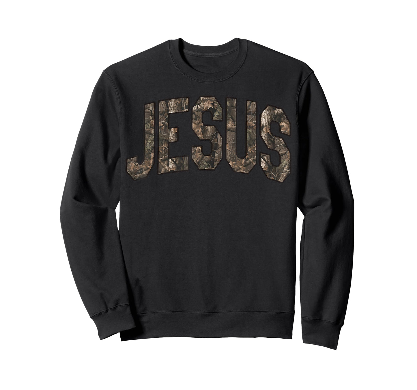Camo Jesus King Christian God Praise Aesthetic Son Brother T-Shirt