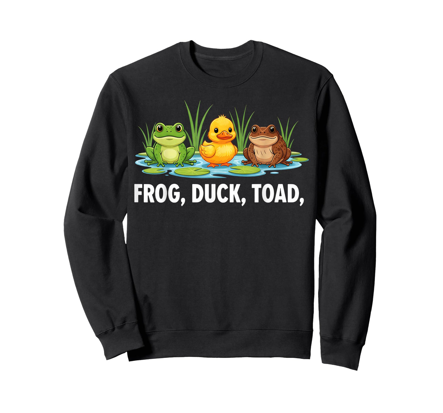 Funny Frog Duck Toad Zoological Men Women T-Shirt