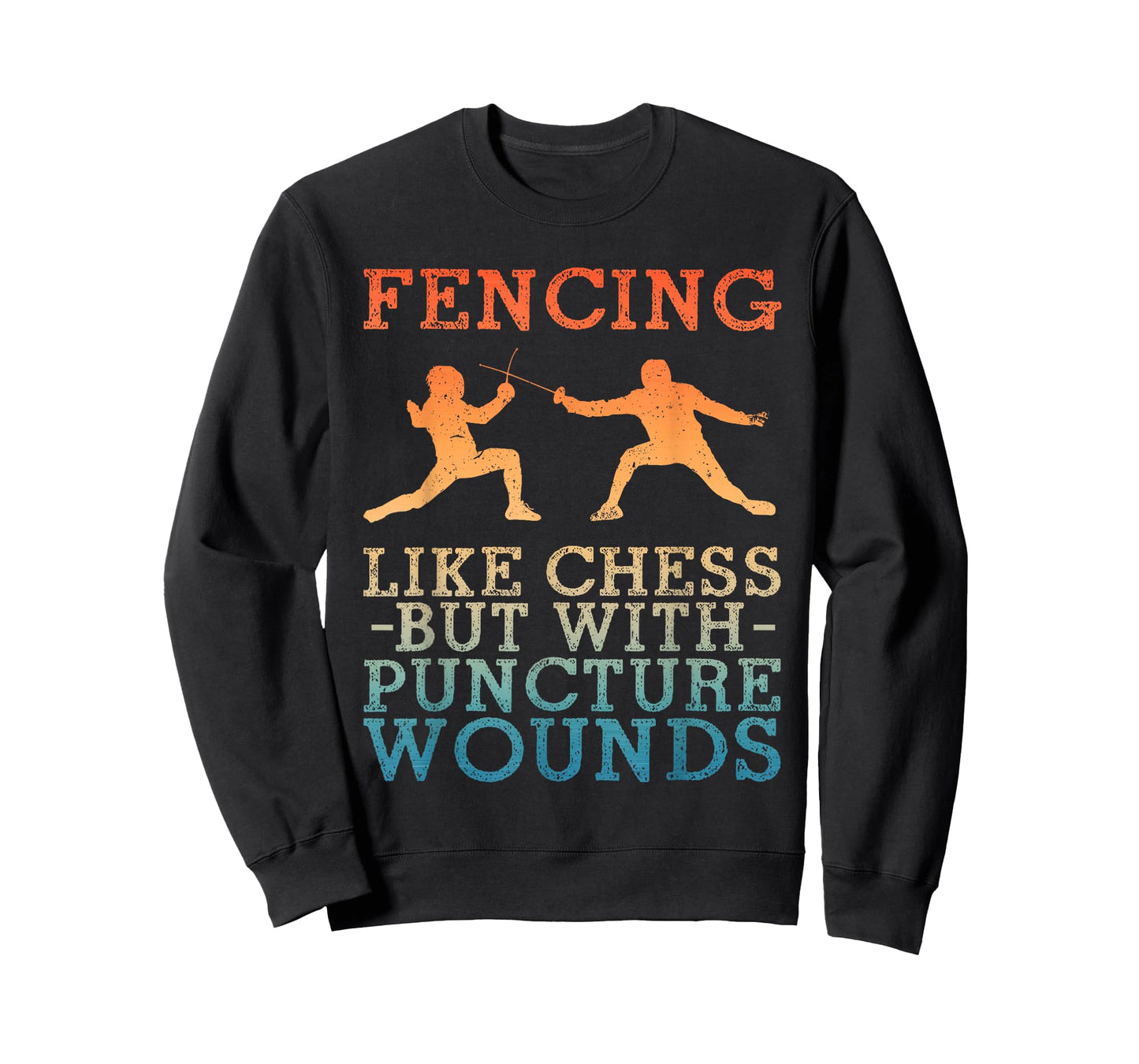 Fencing Sport Novelty for Men Women Fencer Fencing Lover T-Shirt