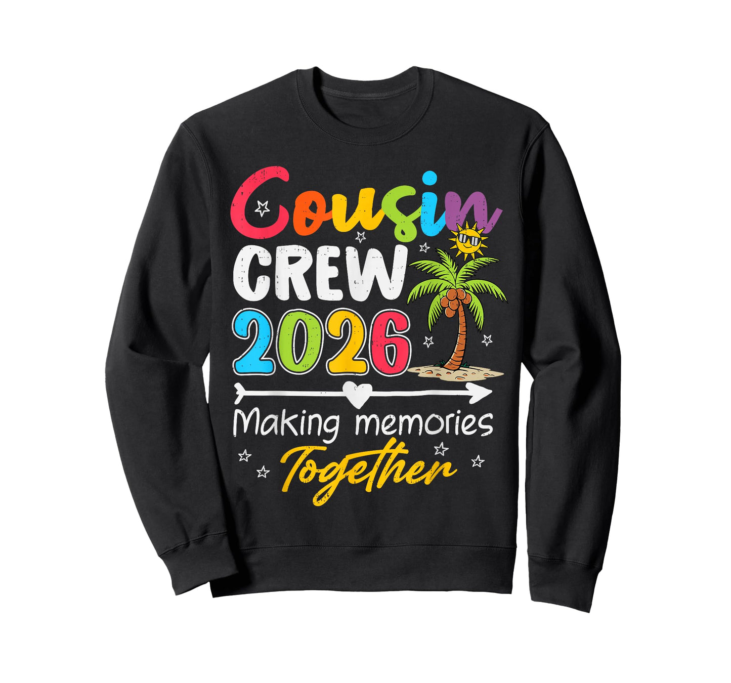Cousin Crew 2026 Making Memories Family Matching Vacation T-Shirt