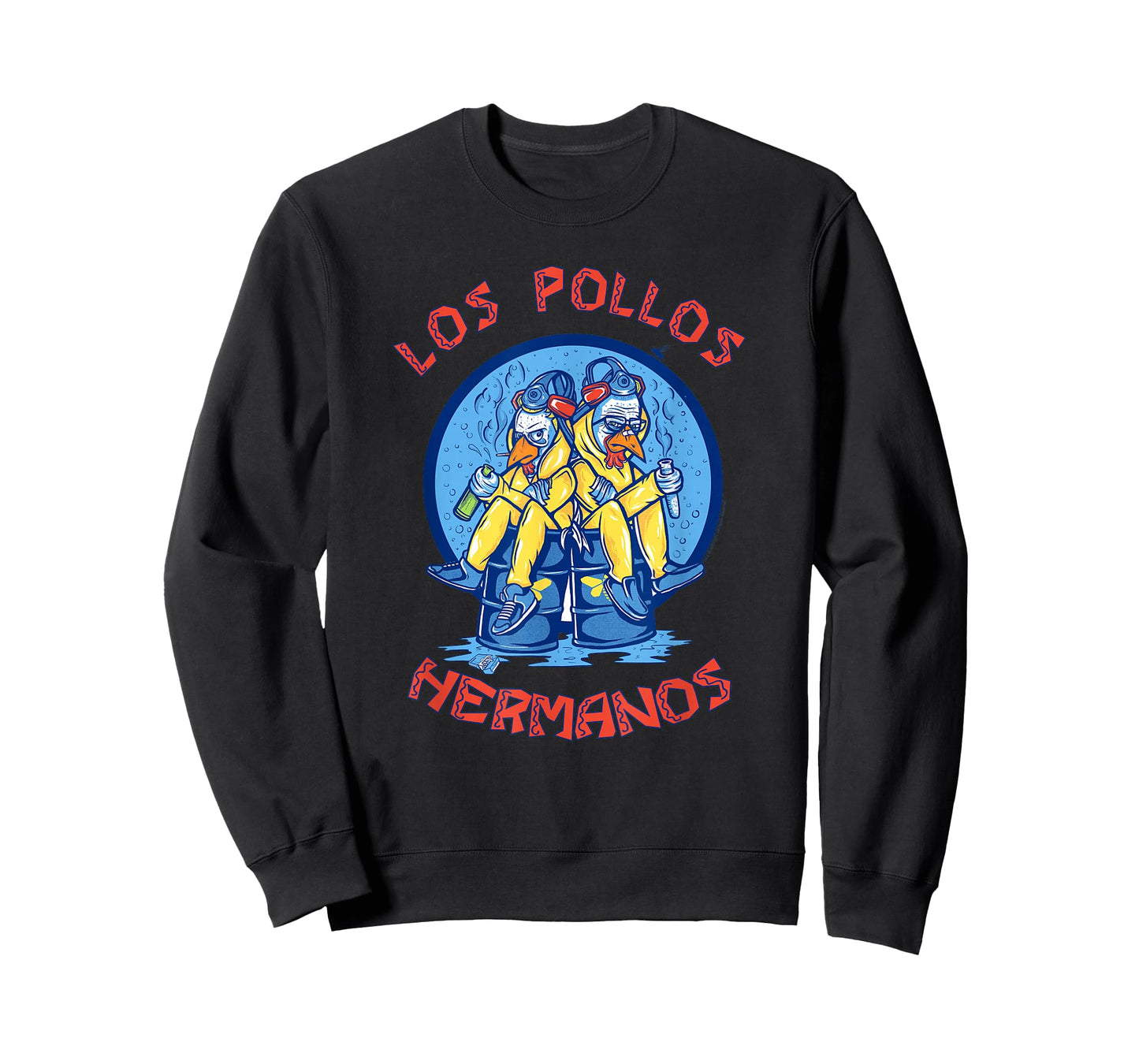 Breaking Bad Los Pollos Hermanos Hazmat Suits TV Show T-Shirt