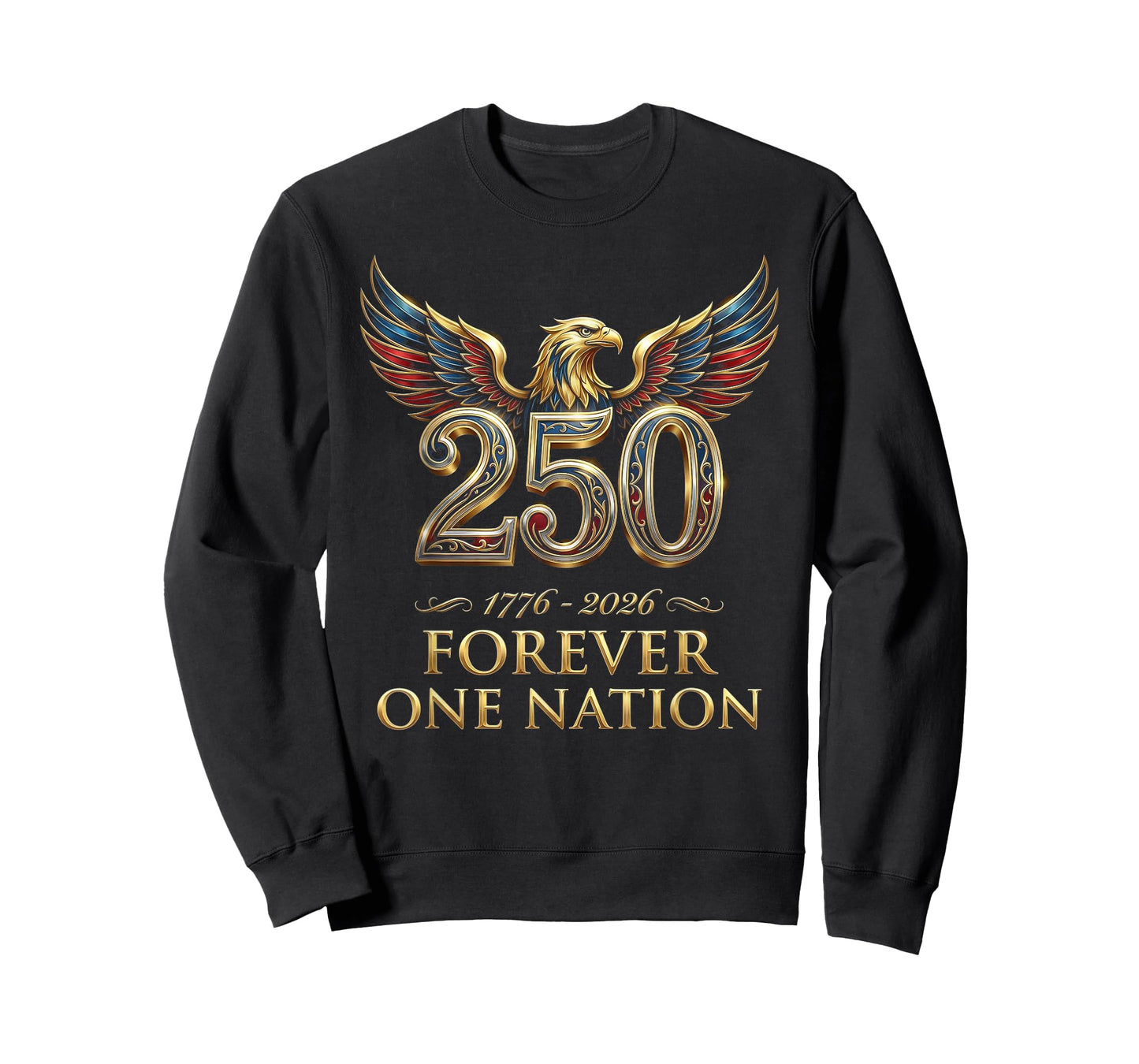 250 Anniversary USA Patriotic 4th of July Independence Day T-Shirt