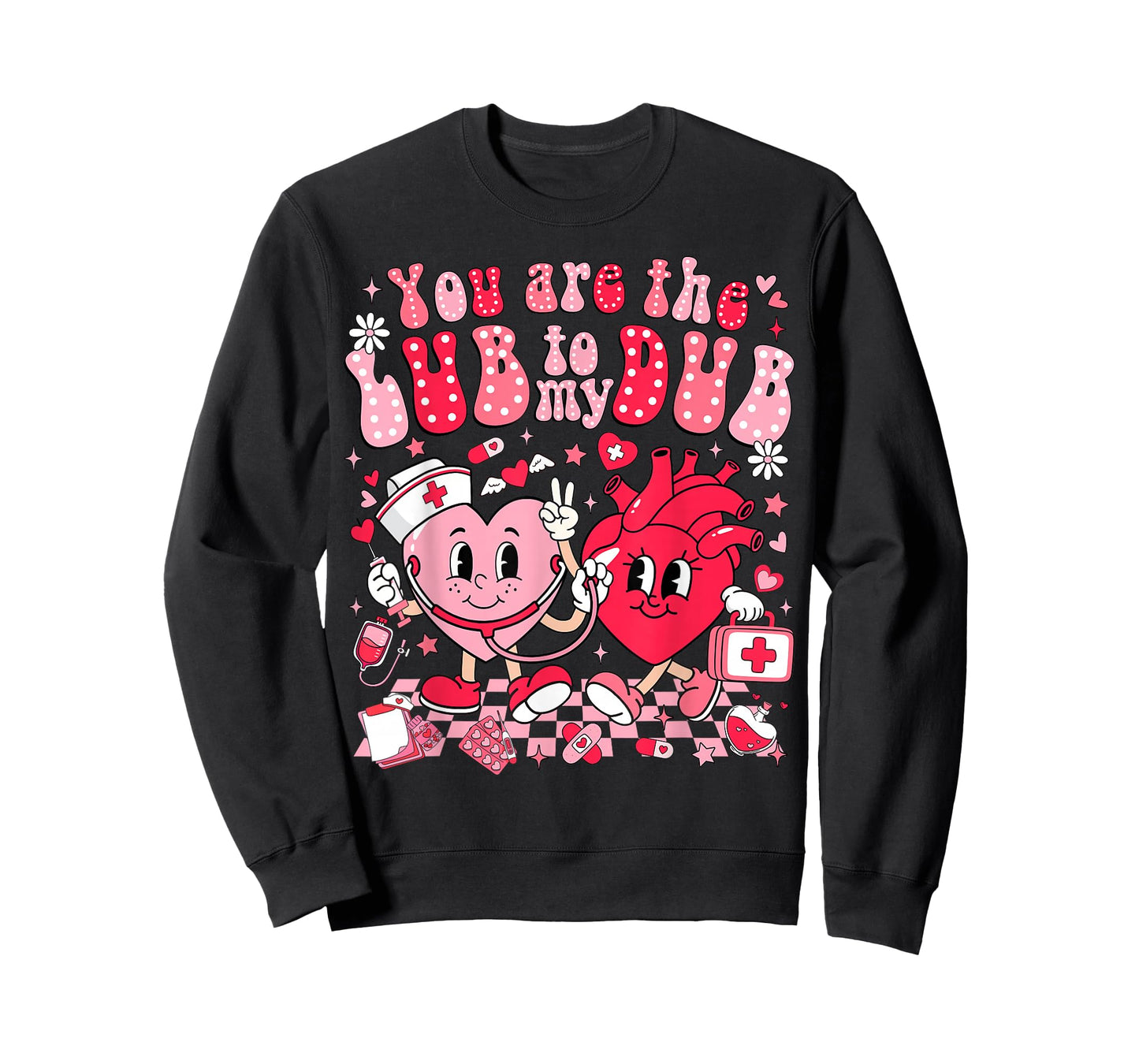 You're The Lube to My Dub CVICU Valentines Day Cardiac Nurse T-Shirt