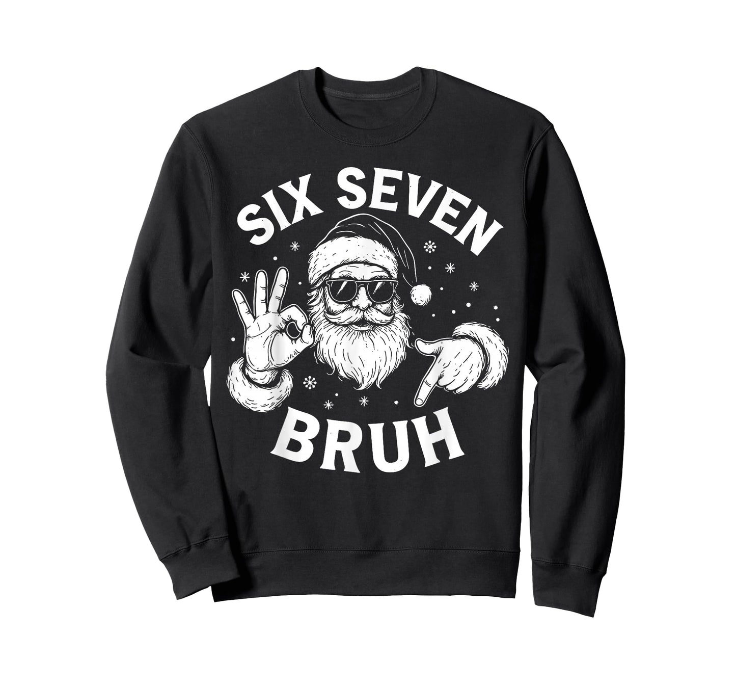 Six Seven 67 Christmas 6 7 Bruh Boys Kids 6-7 Meme Youth T-Shirt