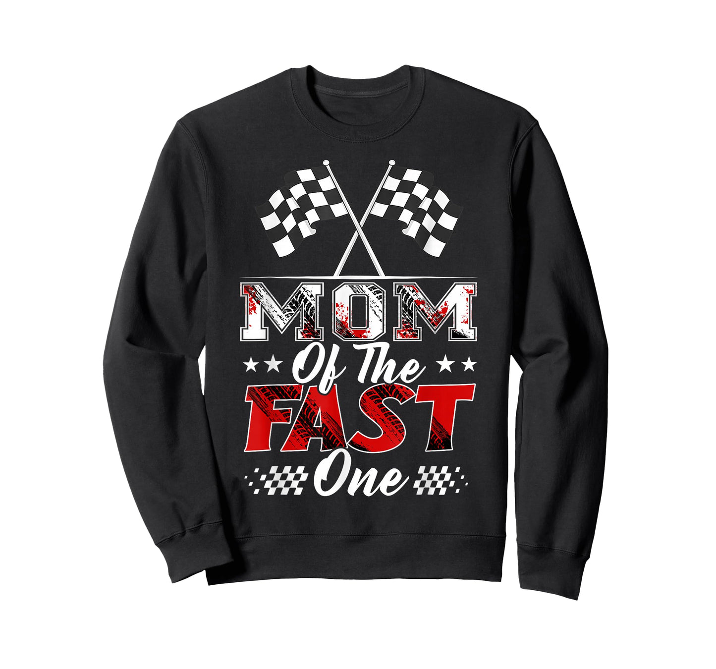 Mom of The Fast One Birthday 1st Race Car Family T-Shirt