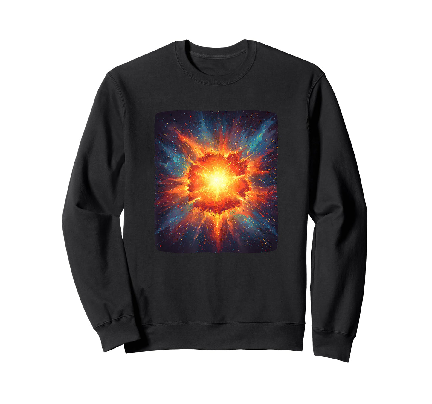 Nice Colorful Supernova Graphic Costume for Boys and Girls T-Shirt