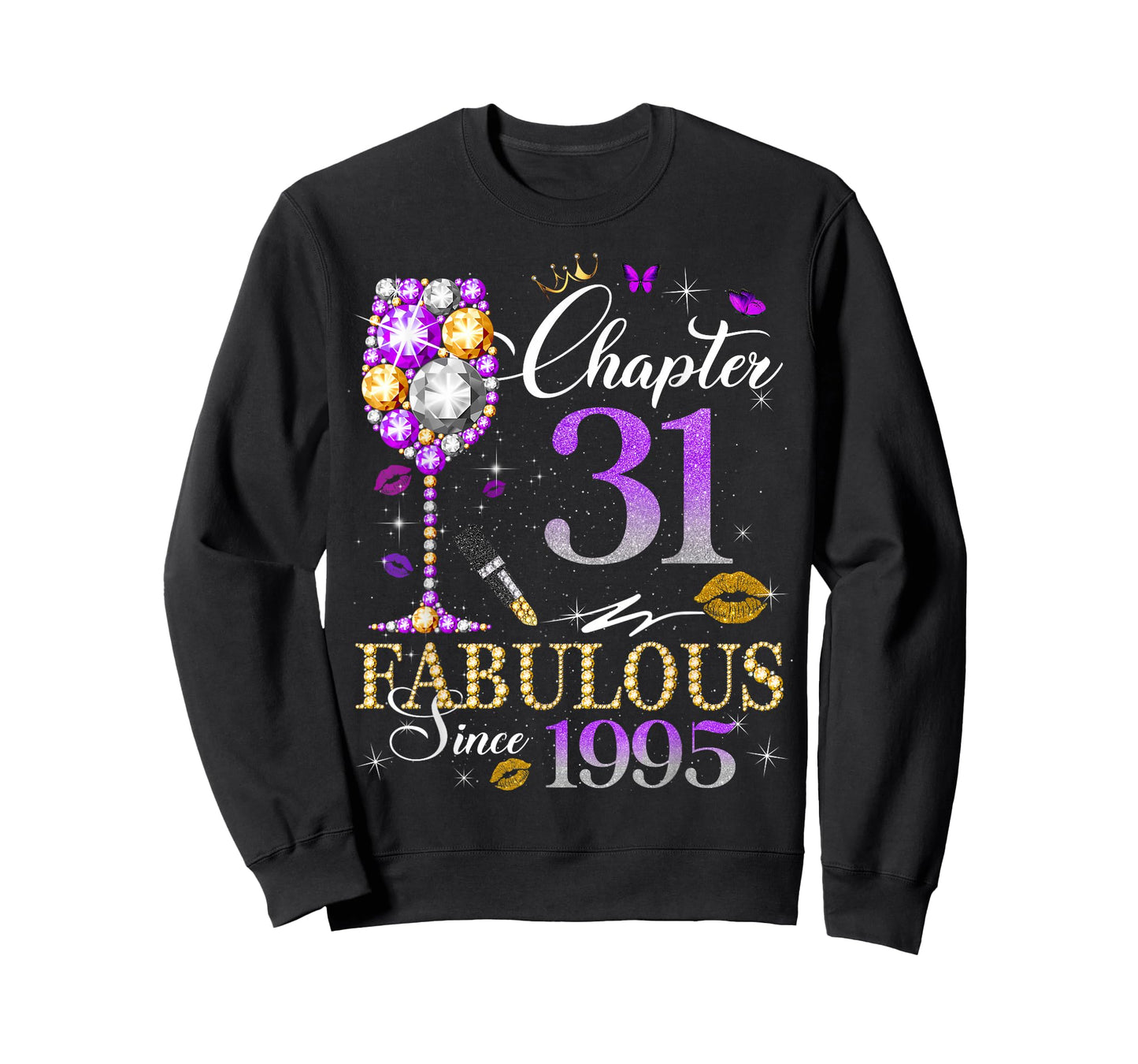 Chapter 31 Fabulous Since 1995 31st Birthday Women Girls T-Shirt