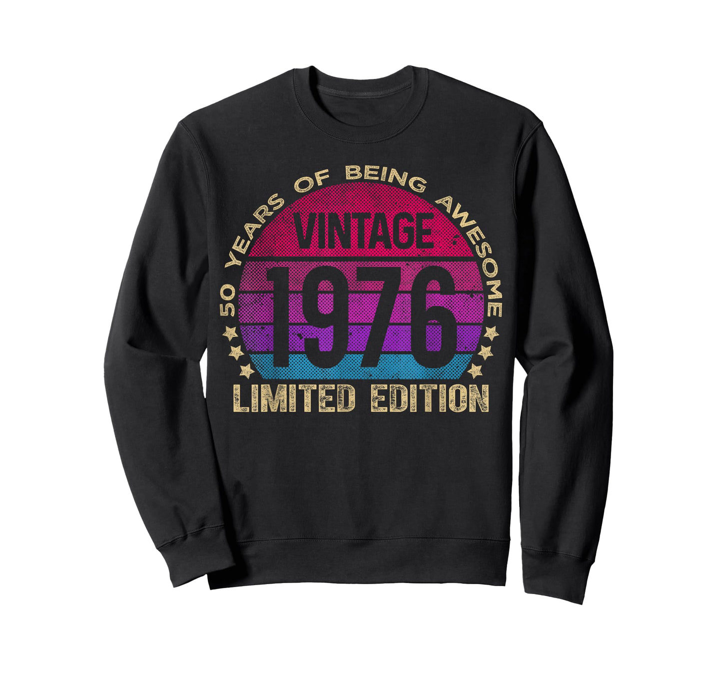 50 Year Old Gifts Vintage 1976 Limited Edition 50th Birthday T-Shirt