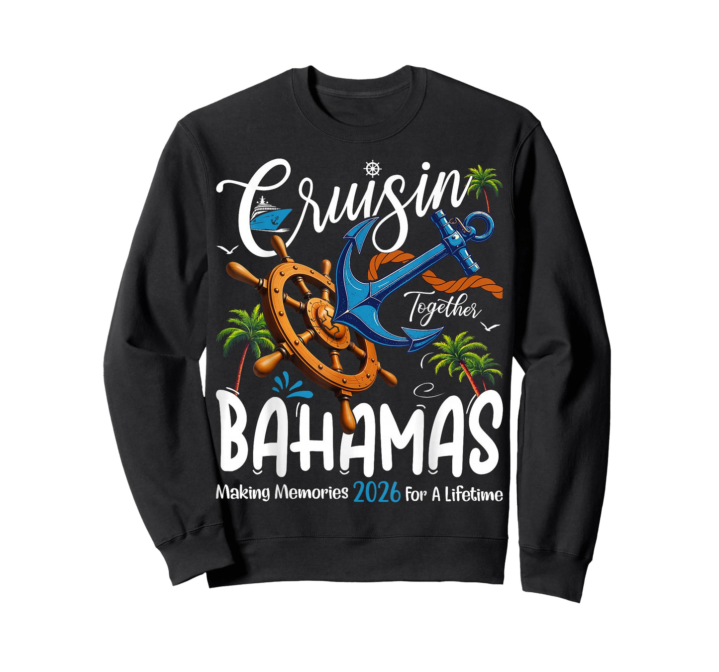 Bahamas Cruise 2026 Family Vacation Trip T-Shirt