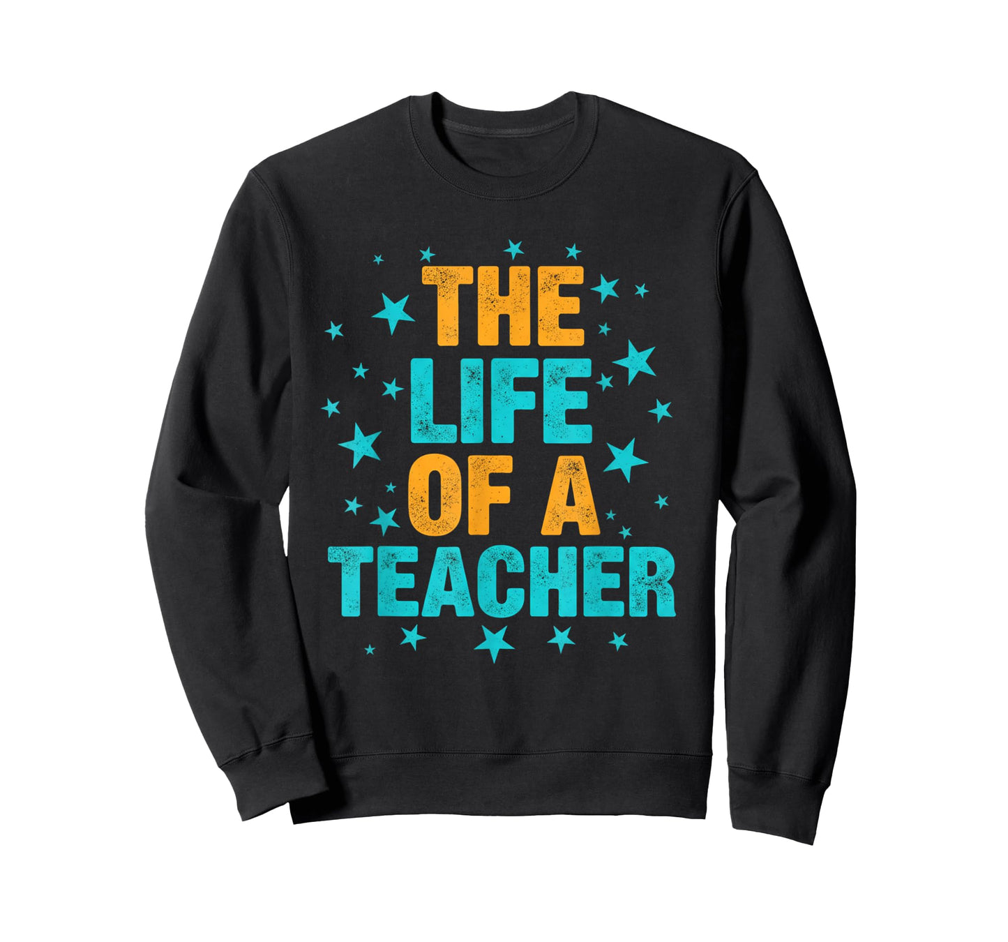 The Life of a Teacher Funny Retro Educator T-Shirt