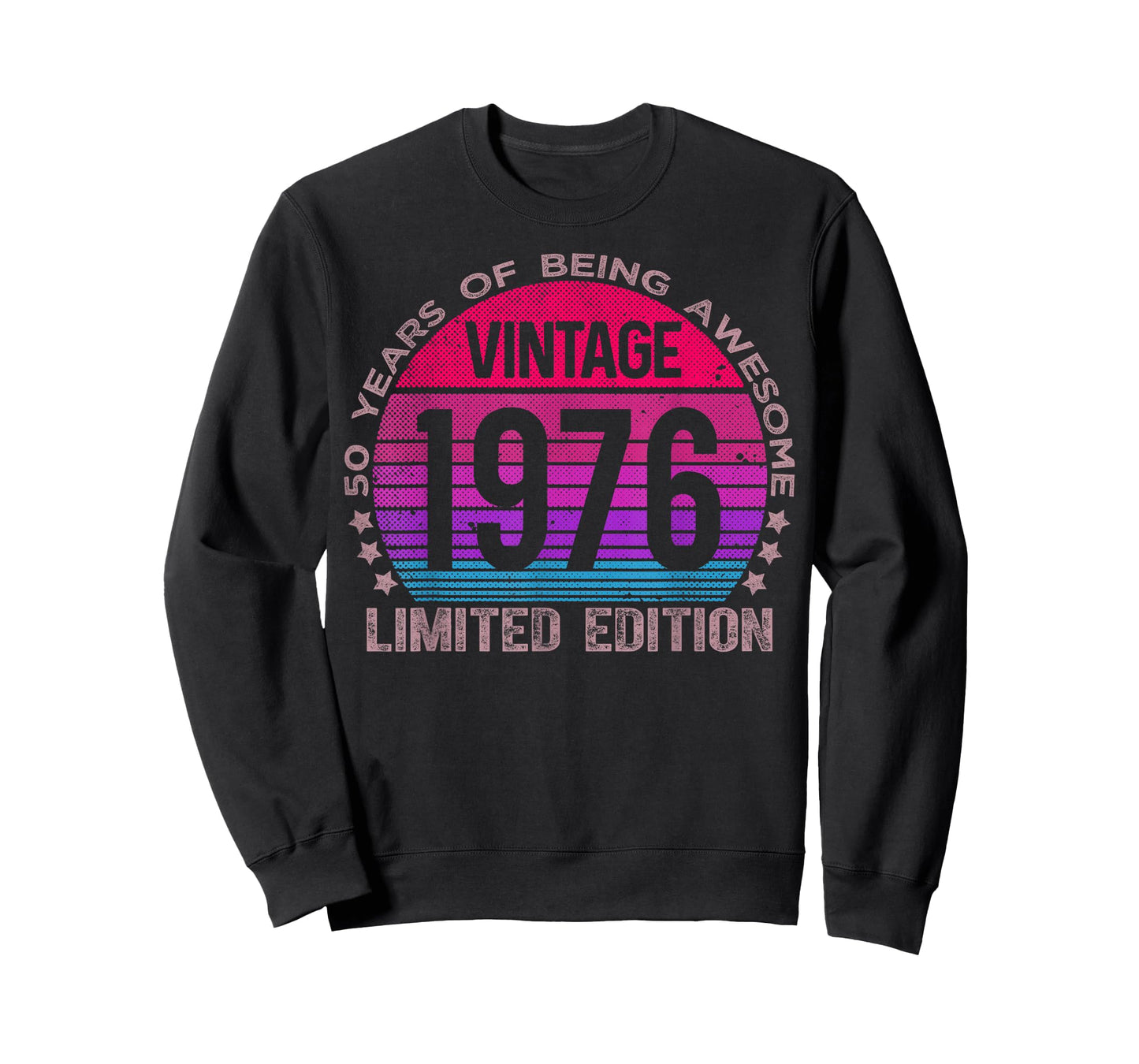 50 Year Old Gifts Vintage 1976 Limited Edition 50th Birthday T-Shirt