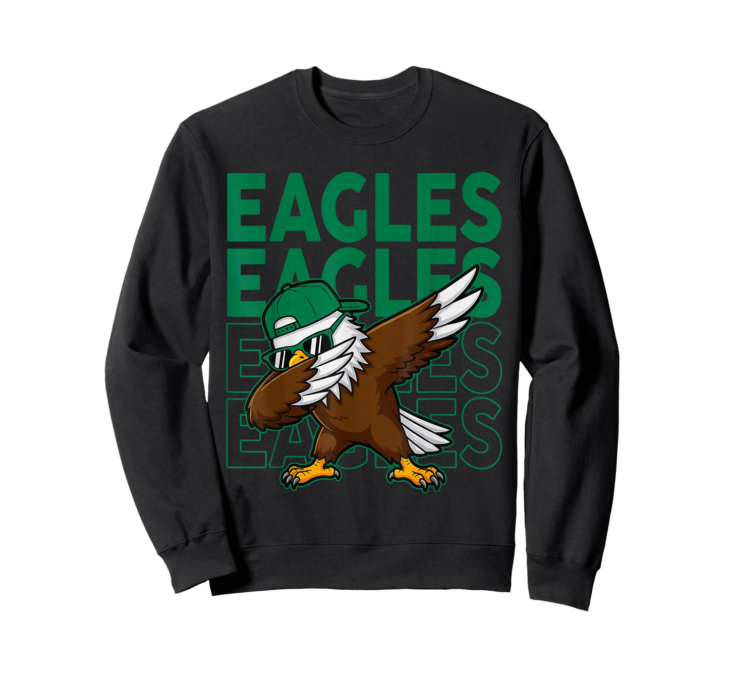 Eagle Dabbing for Men Women Youth Toddler Kids Boys Girls T-Shirt