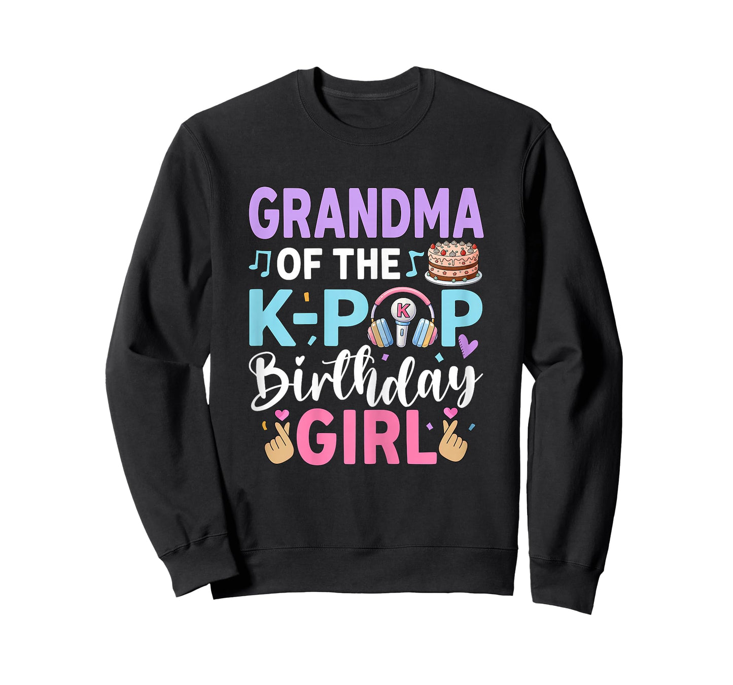 Grandma of The K-Pop Birthday Girl T-Shirt