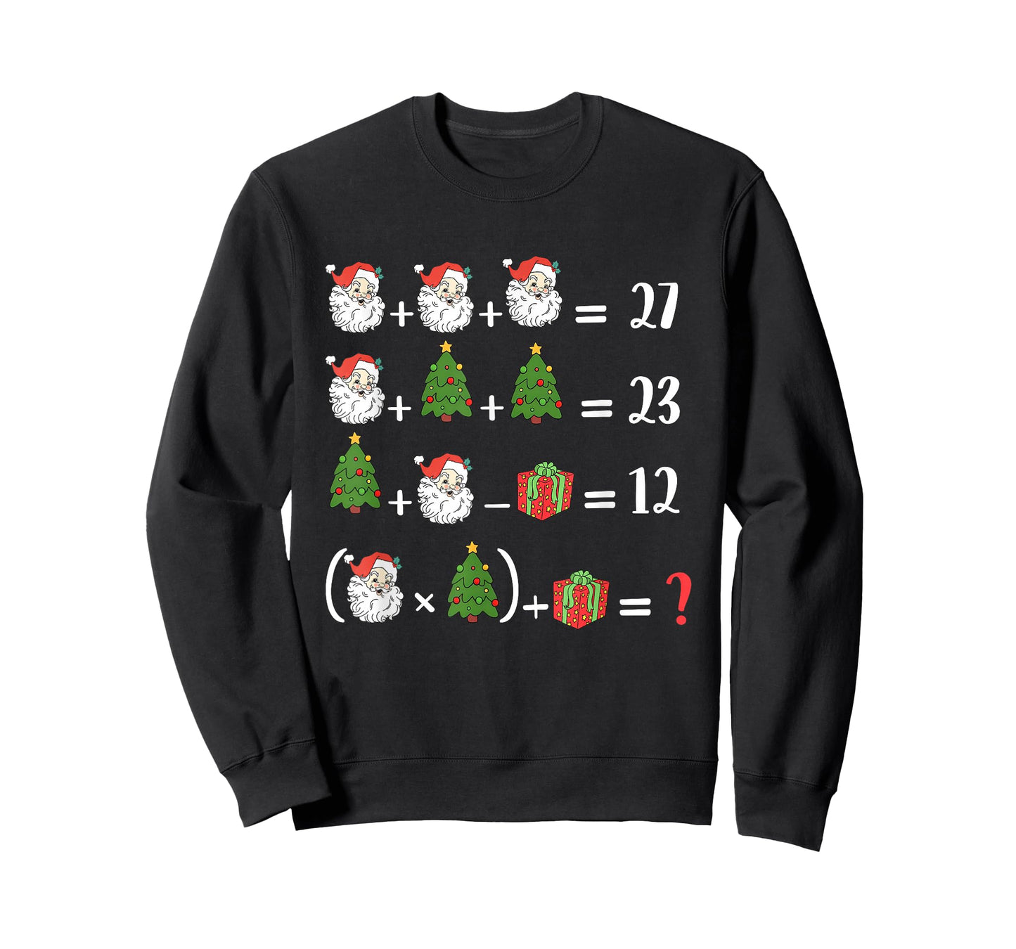 Funny 67 Six Seven Santa Tree Math Teacher Christmas Xmas T-Shirt