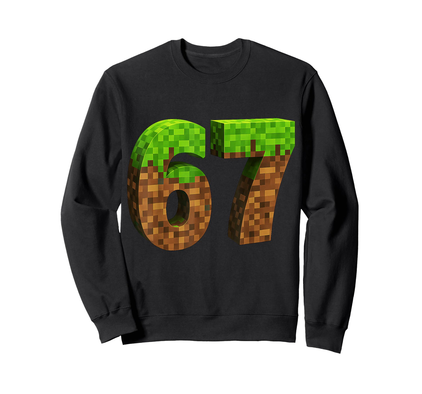 Funny Six Seven 6 7 Meme Gen Alpha Slang Game Pixel 67 Boys T-Shirt