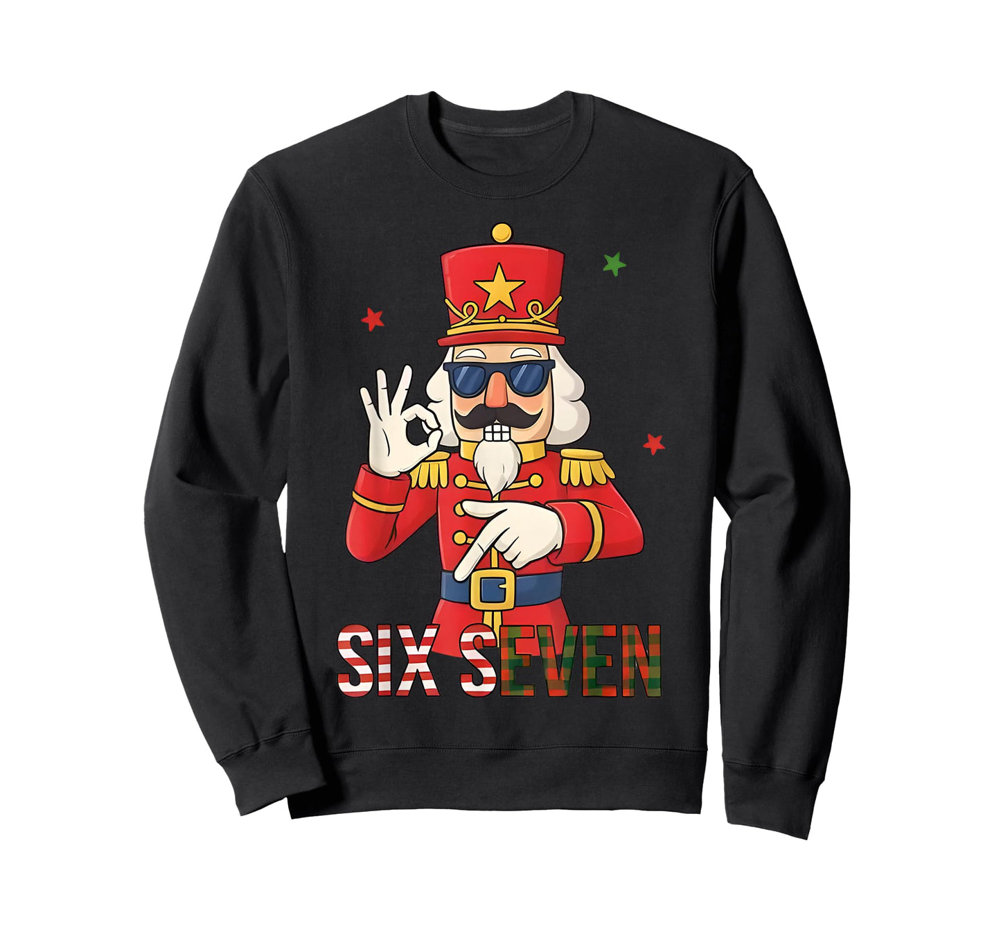 Nutcracker 67 Six Seven Christmas Meme Humor Men Women T-Shirt