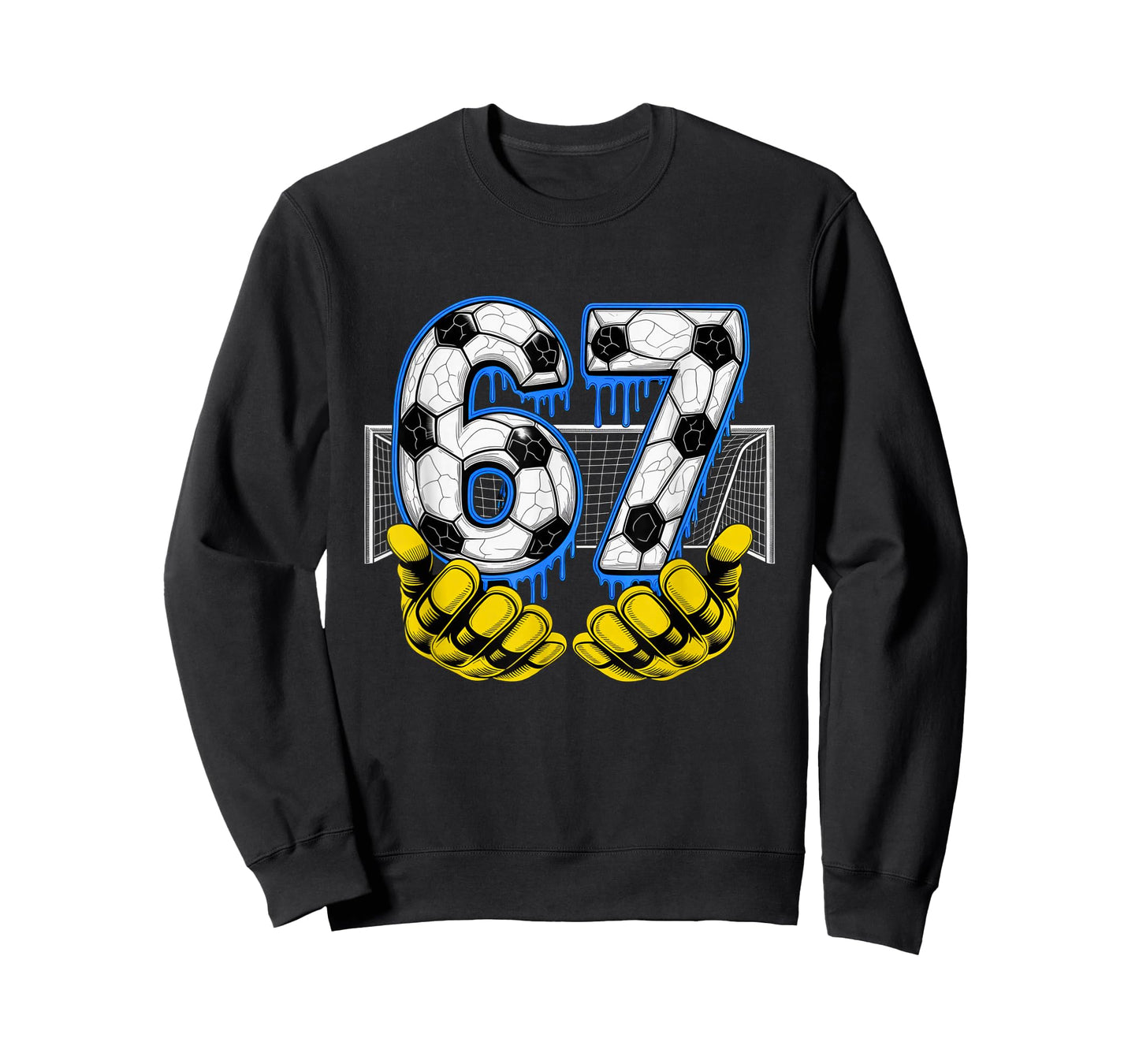 Soccer Six Seven 67 Funny Gen Alpha Meme T-Shirt
