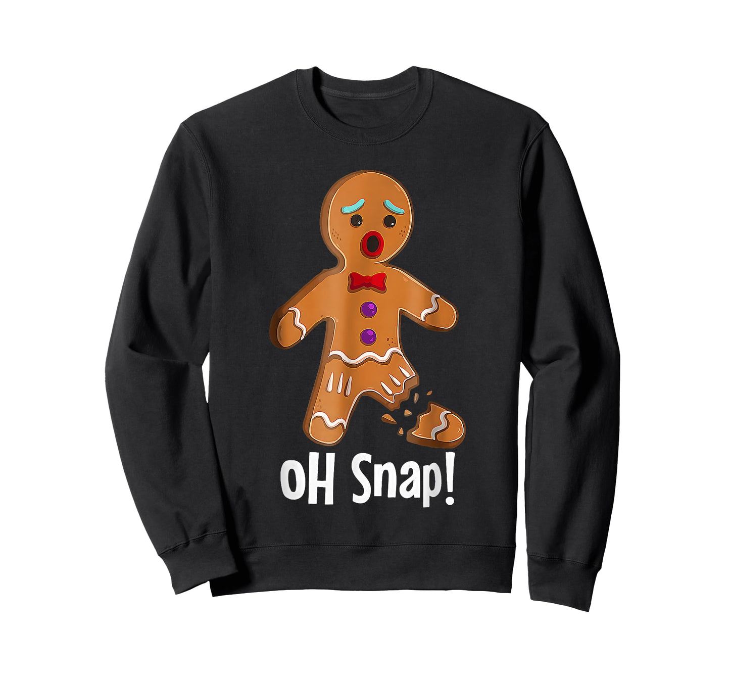 Gingerbread Man Cookie X-Mas Oh Snap Cute Christmas T-Shirt