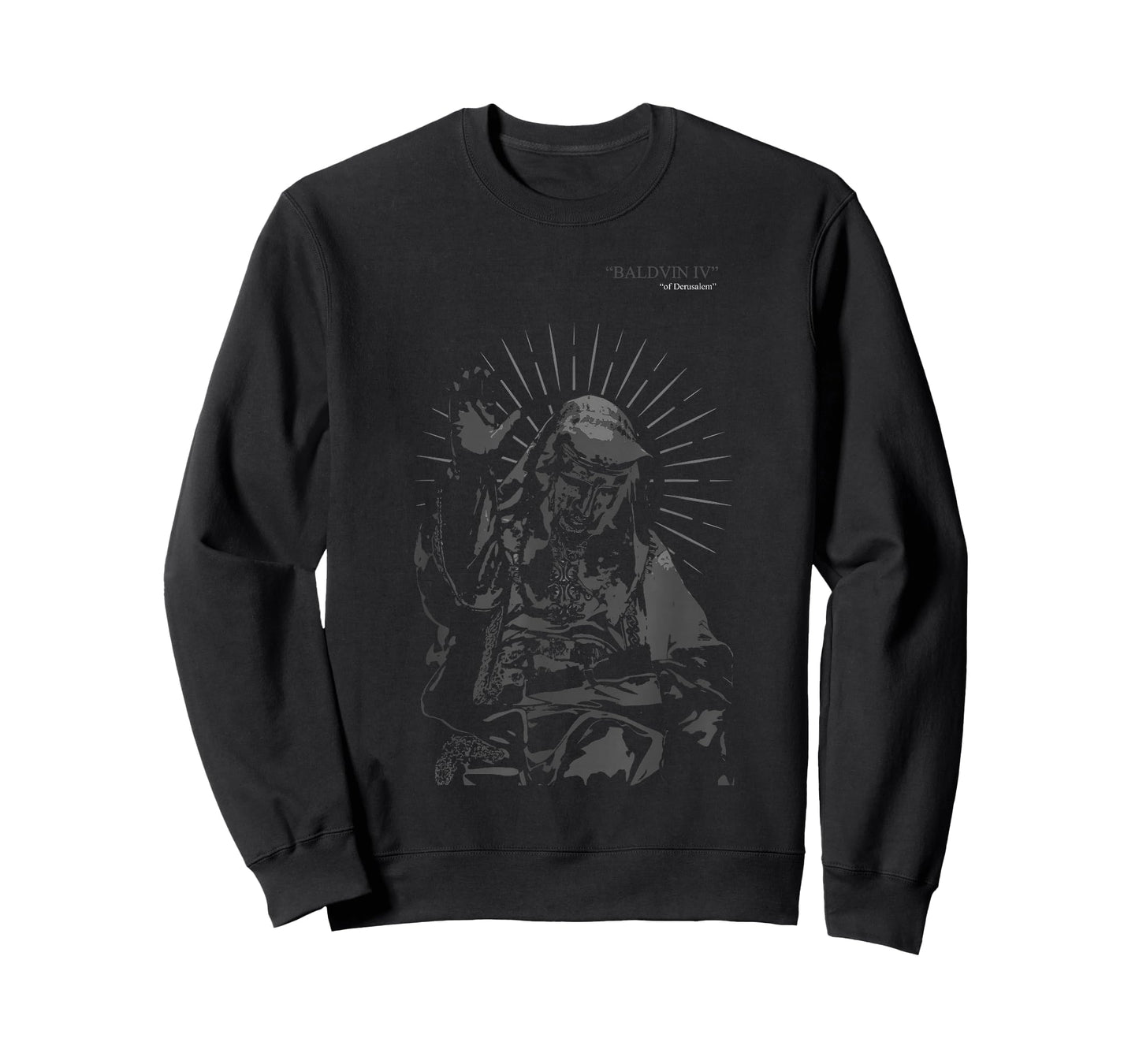 Sliver Mask King Baldwin IV Meme The Leper King Warrior T-Shirt