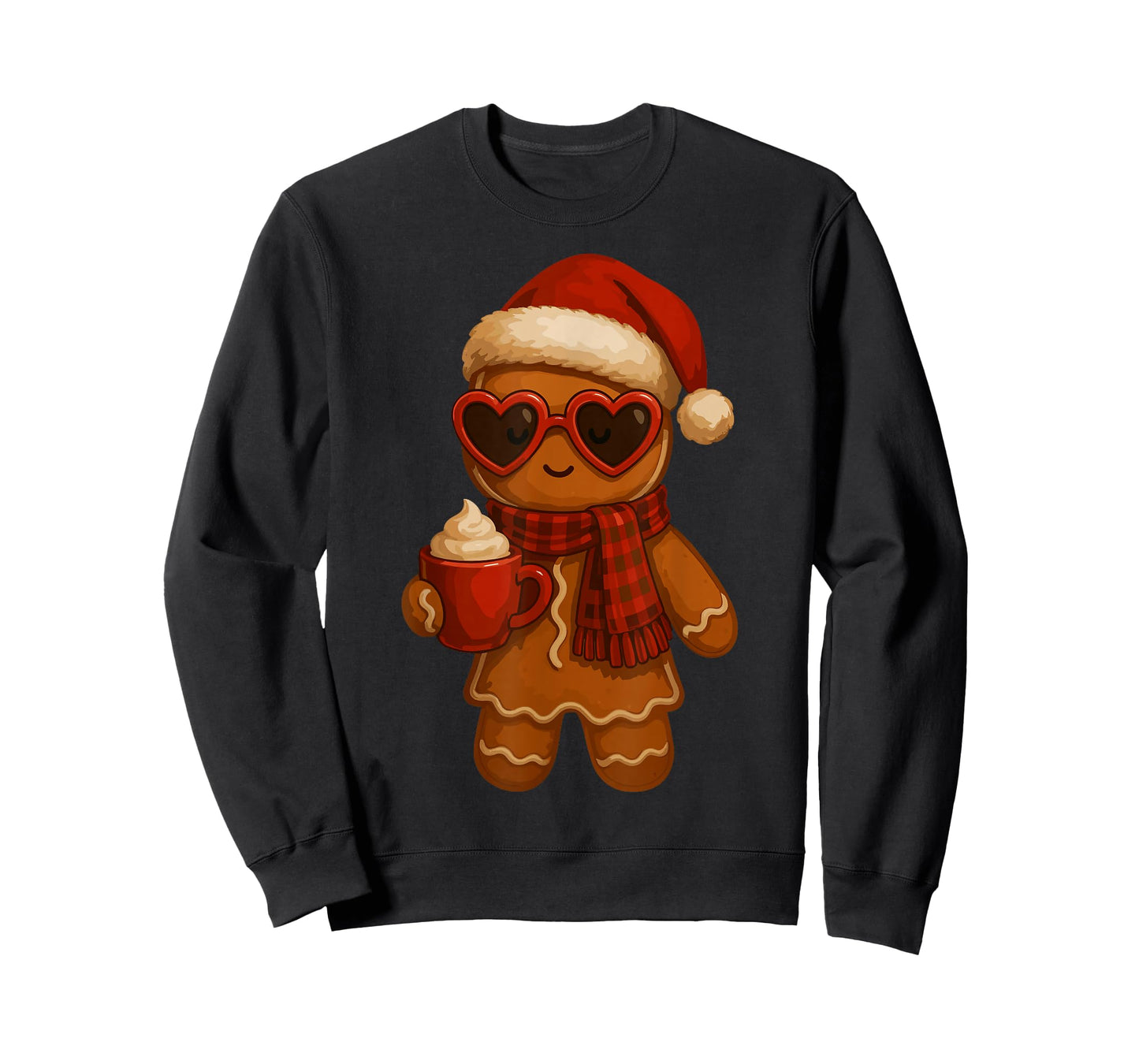 Gingerbread Christmas for Women Girls Funny Xmas T-Shirt