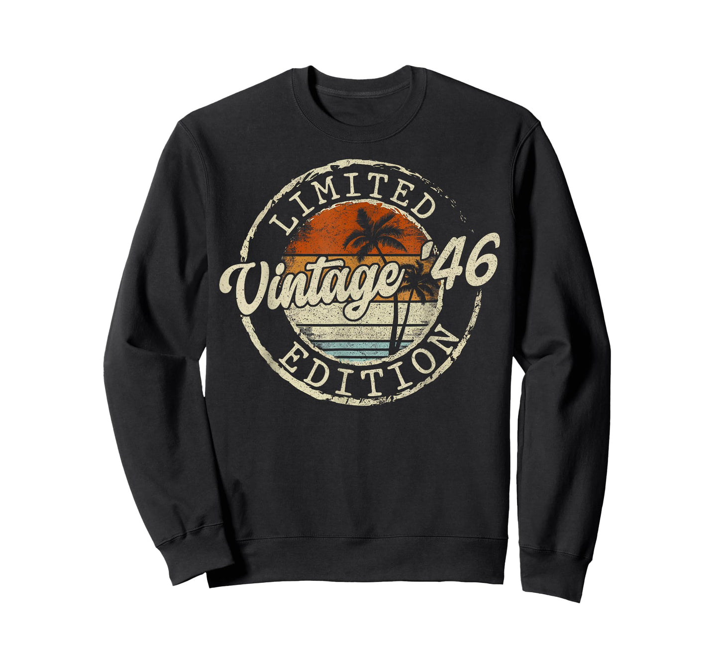 80th Birthday Vintage 1946 Limited Edition 80 Year Old Men T-Shirt