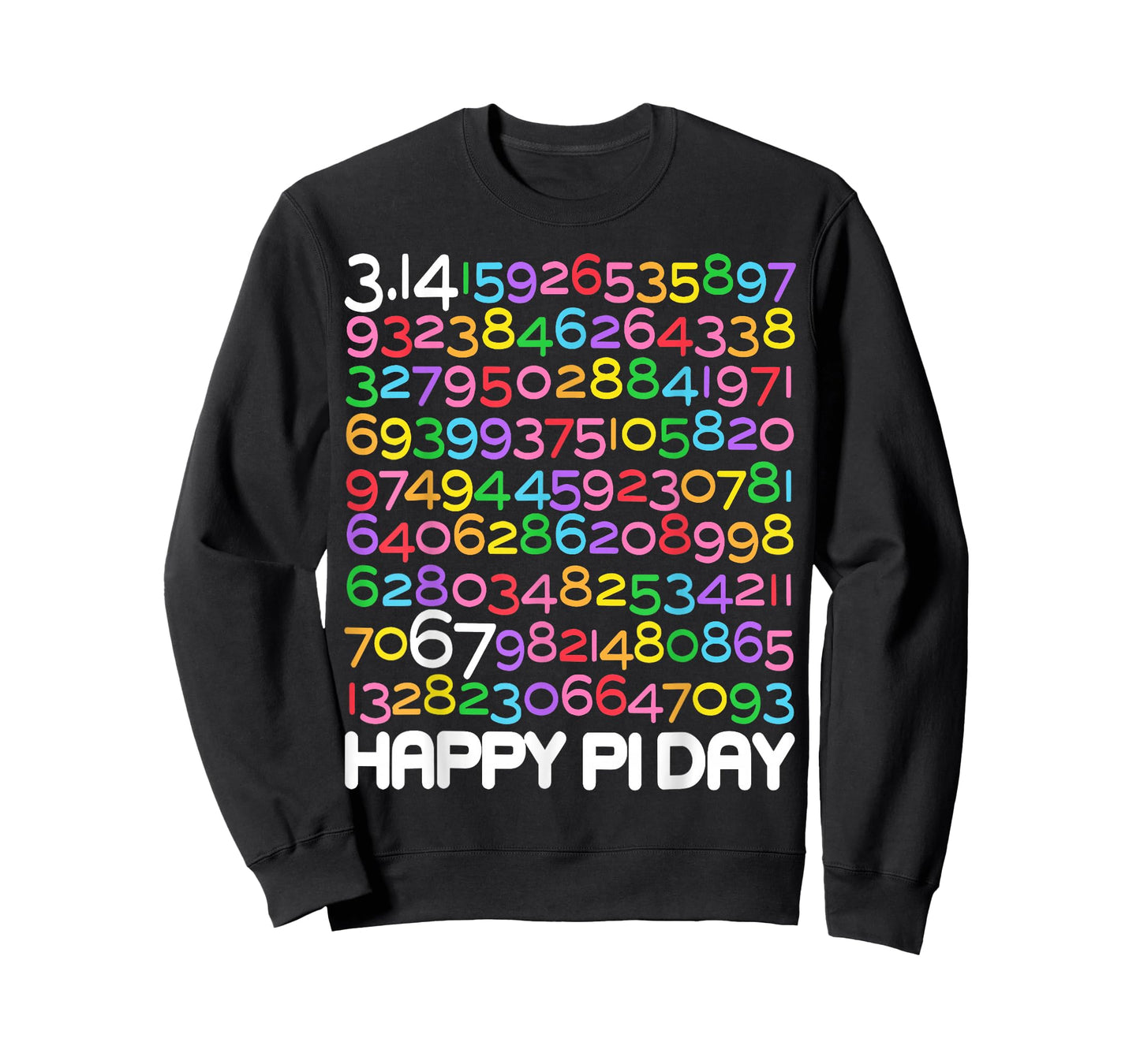 Happy Pi Day 3.14 Math Lover Pi 67 Math Teacher Kids T-Shirt