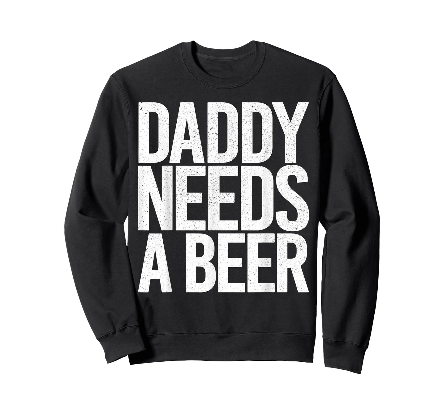 Mens Daddy Needs A Beer Bold Retro Weekend Print T-Shirt