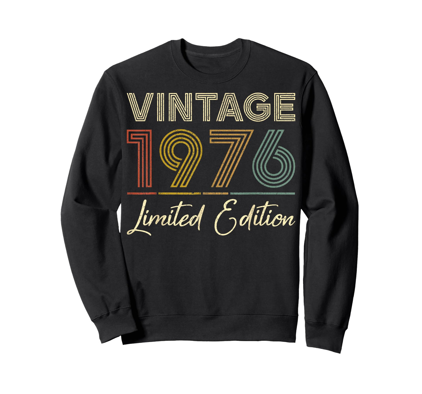 Vintage 1976 Limited Edition 50-Year-Old Gifts 50th Birthday T-Shirt