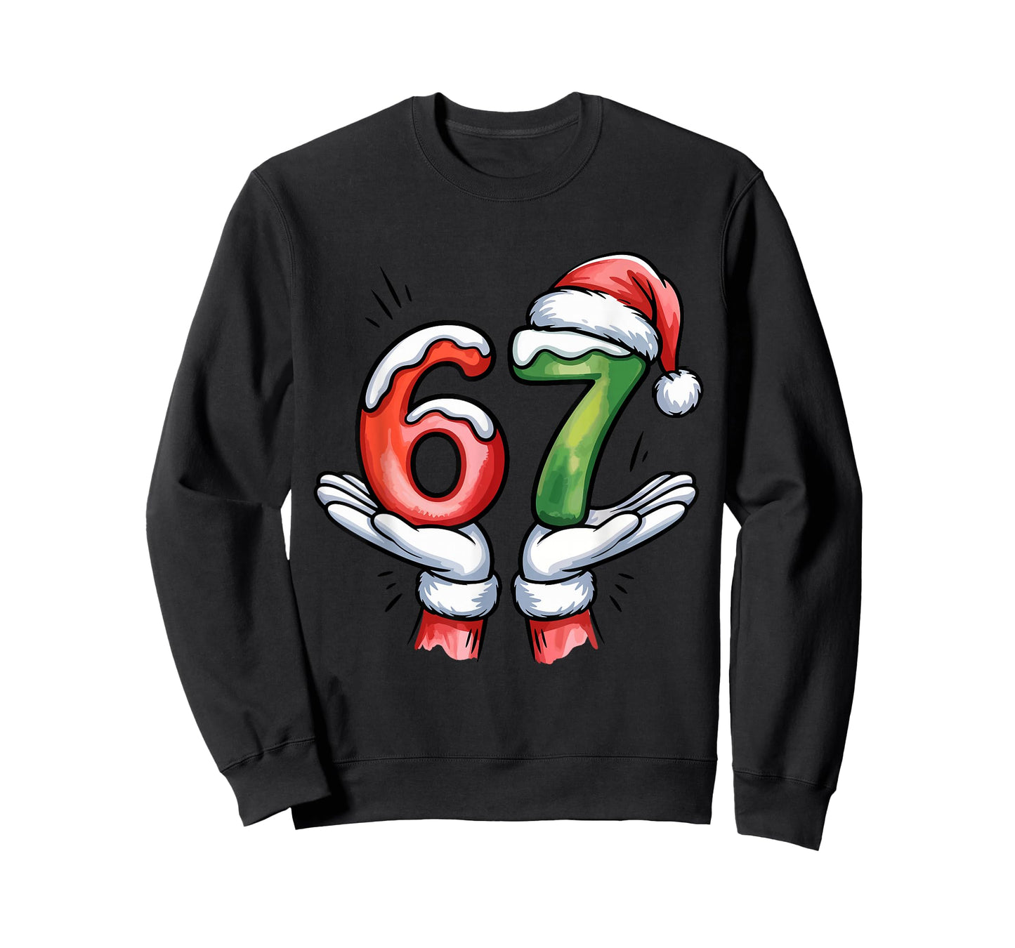 67 Meme six Seven 67 Christmas T-Shirt