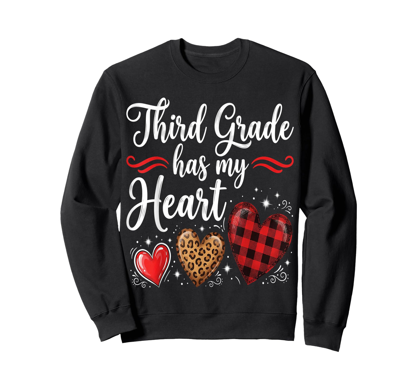 Third Grade has My Heart Teacher Valentines Teach T-Shirt