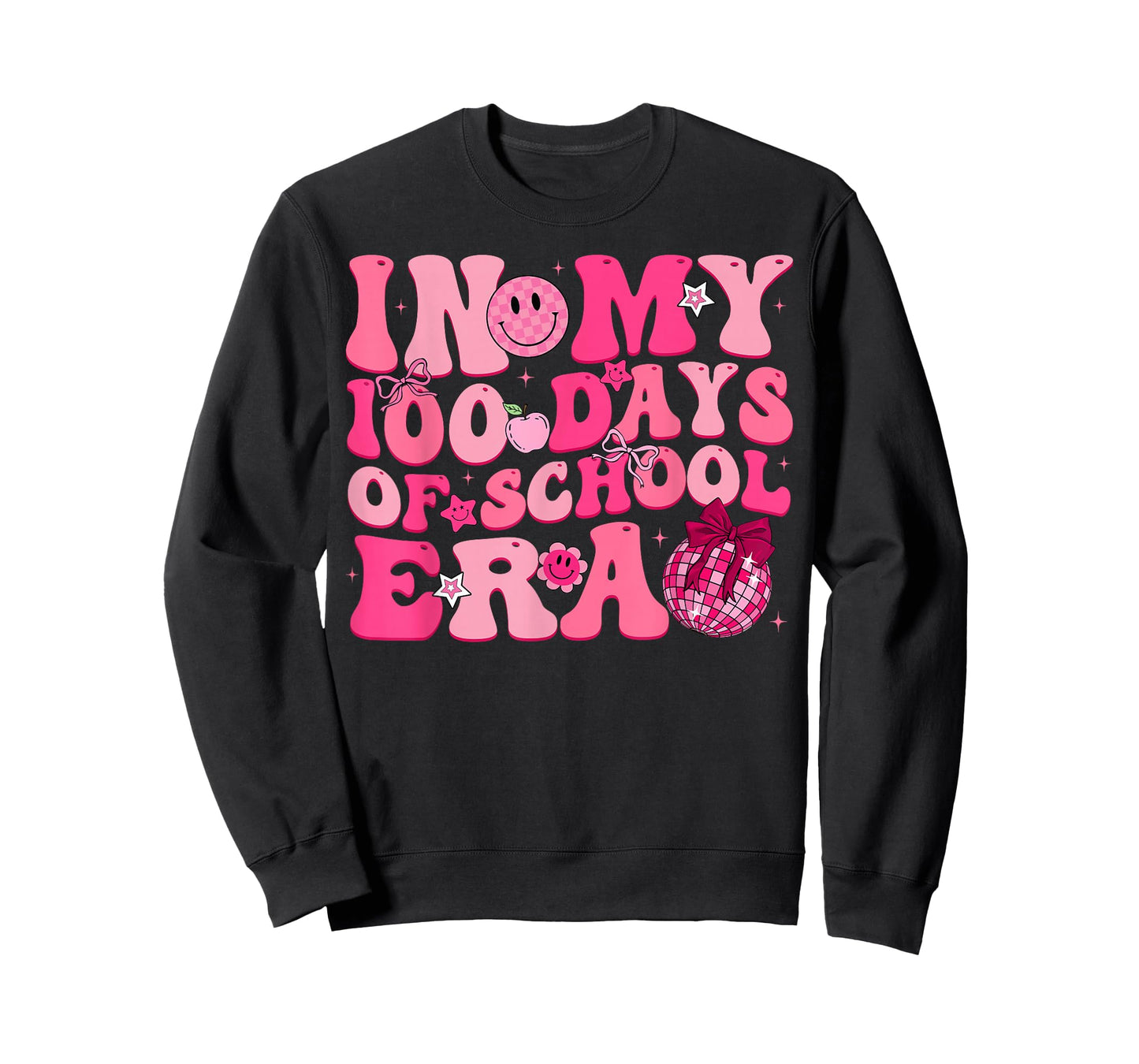 Groovy in My 100 Days of School Era Girl Kid Teacher T-Shirt