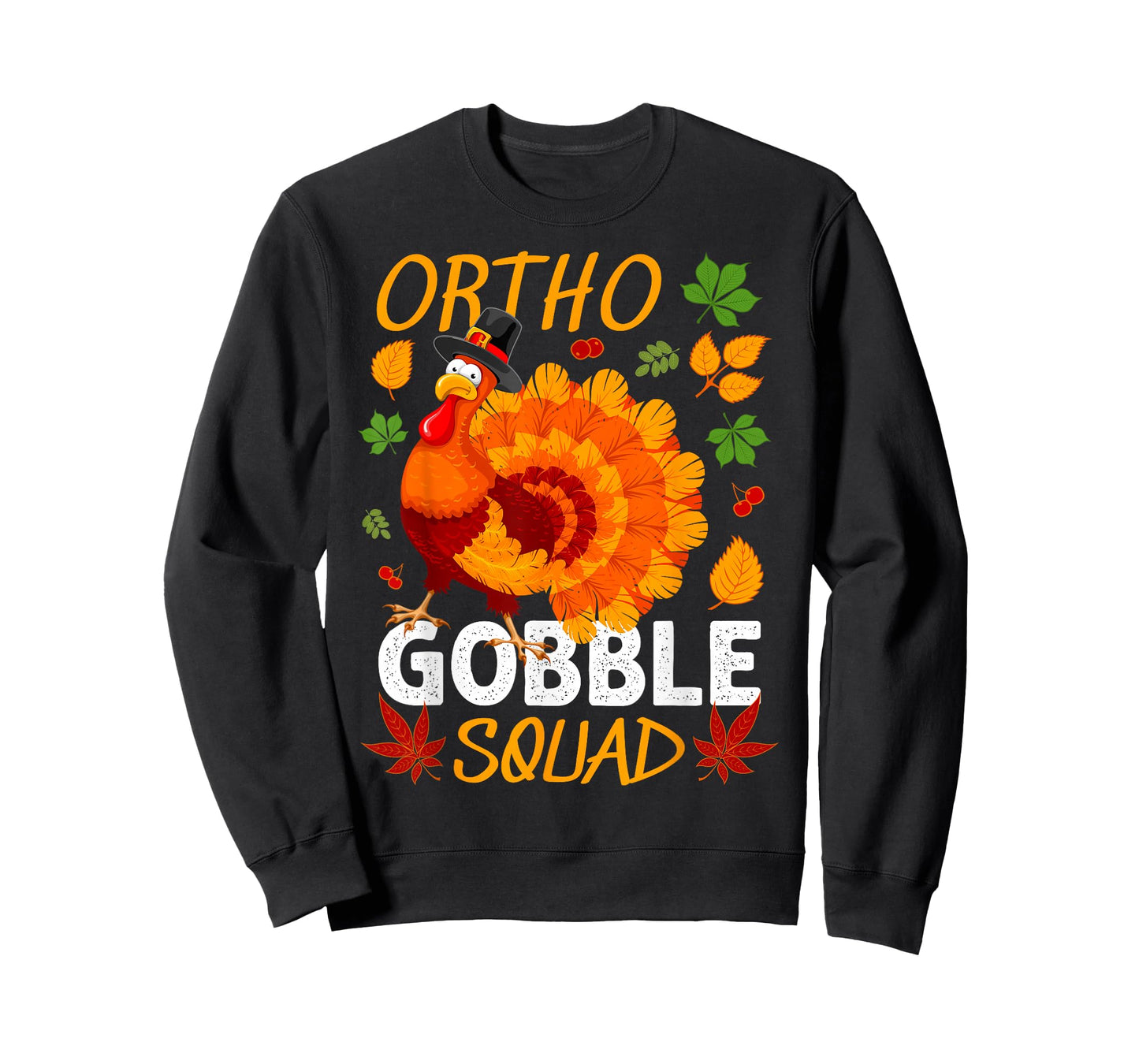 Ortho Gobble Squad Turkey Thanksgiving Fall T-Shirt