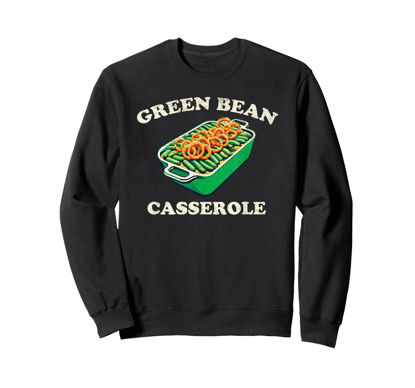 Retro Green Bean Casserole Dish Funny Thanksgiving Cooking T-Shirt