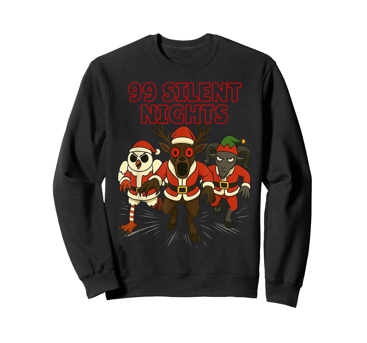 99 Silent Nights in The Forest Christmas Holiday for Gamers T-Shirt