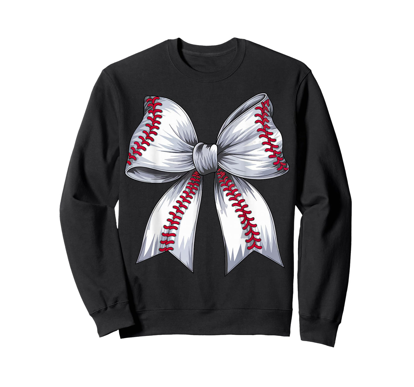 Cute Baseball Coquette Bow for Women Girls Baseball Mom Mama T-Shirt