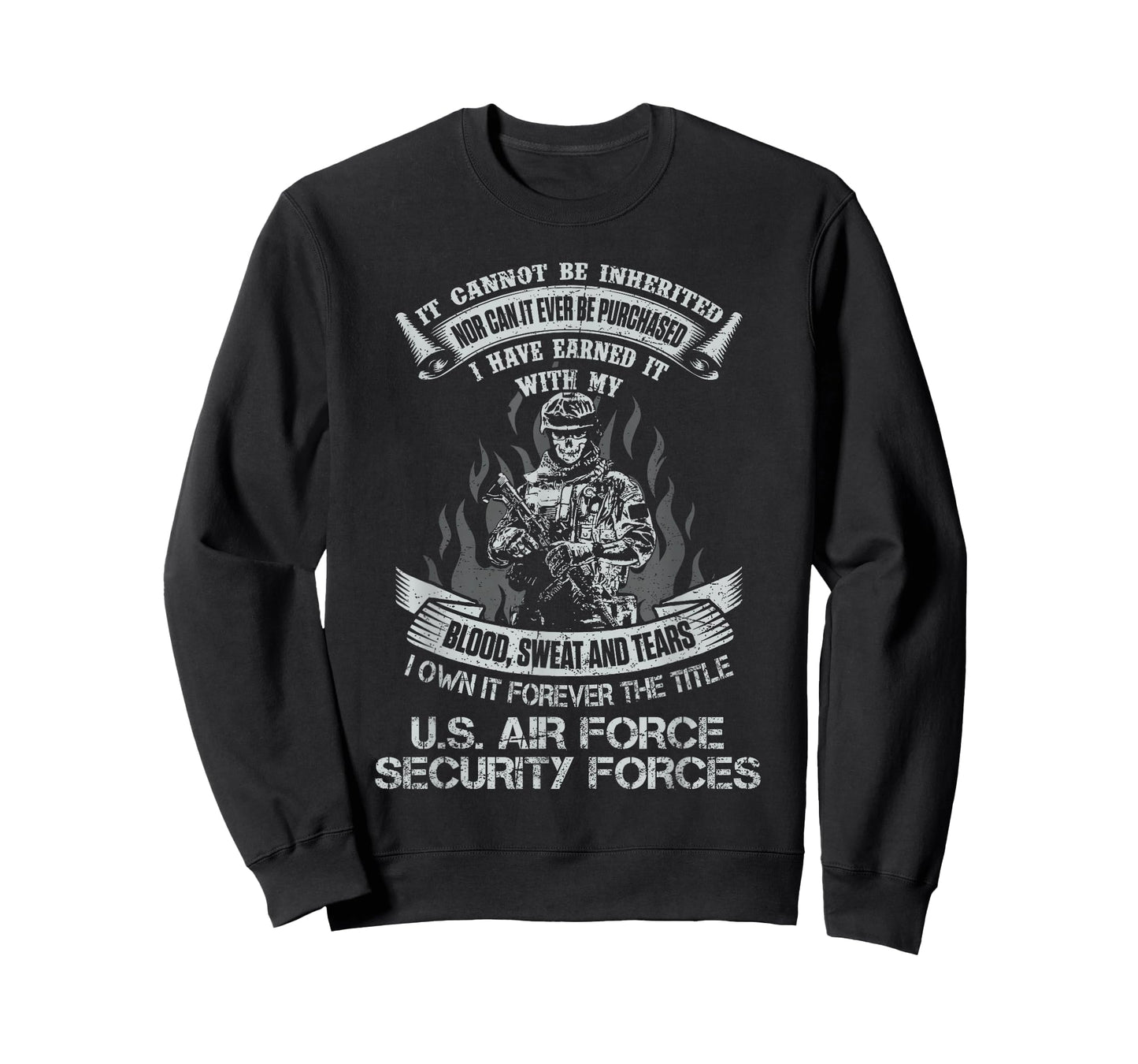 Own Forever The Title US Air Force USAF Security Forces T-Shirt