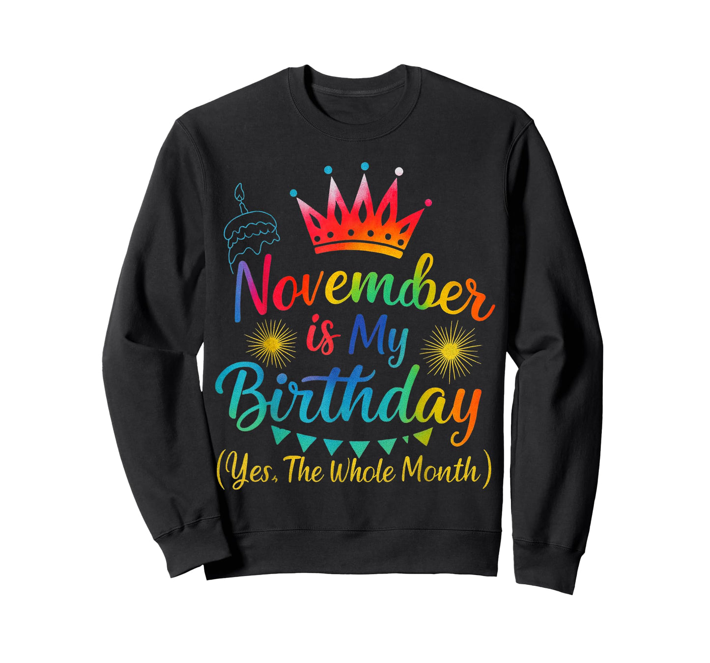 November is My Birthday Funny Quote Celebration T-Shirt