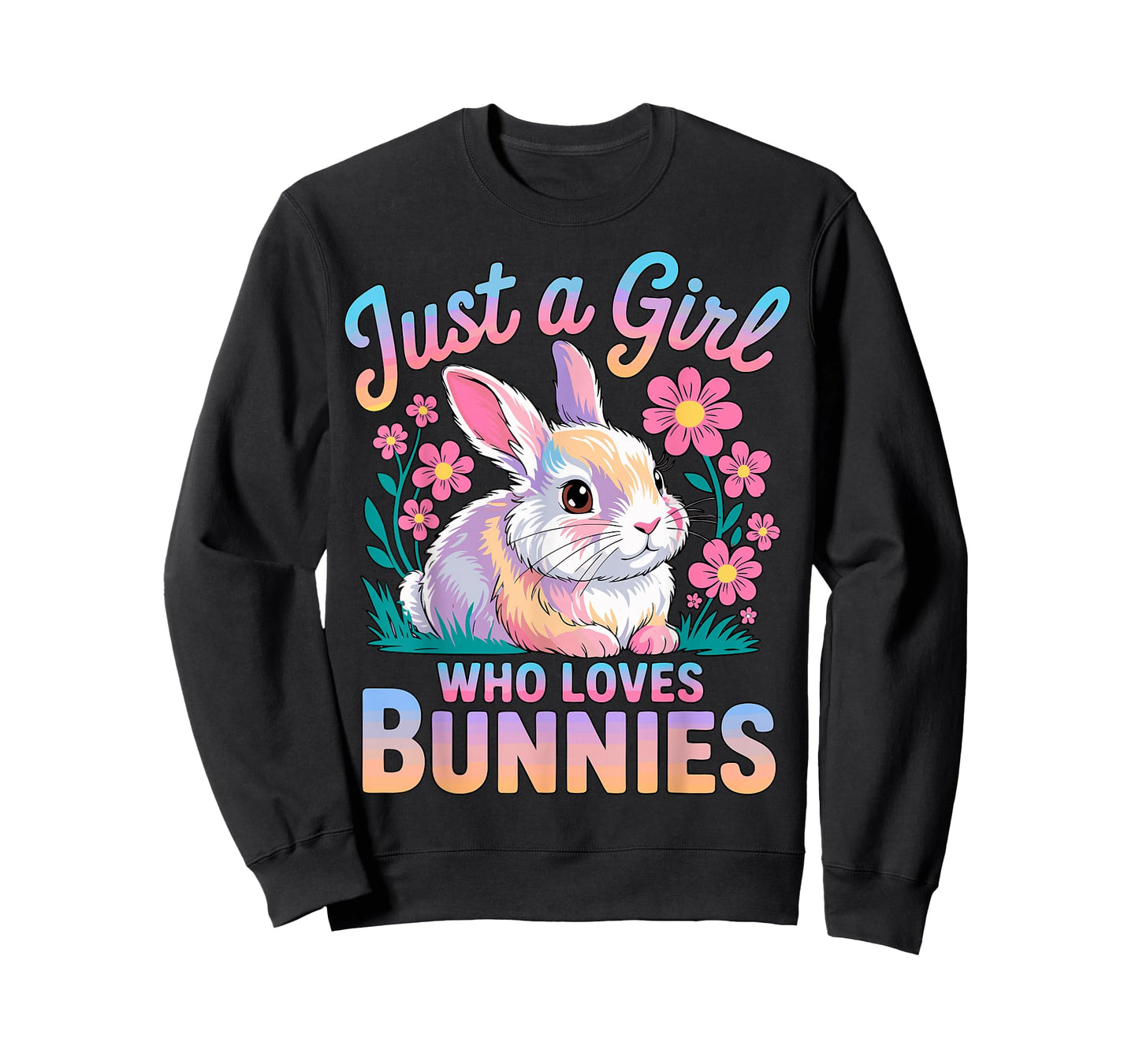 Rabbit Funny Bunny Just A Girl Who Loves Bunnies T-Shirt
