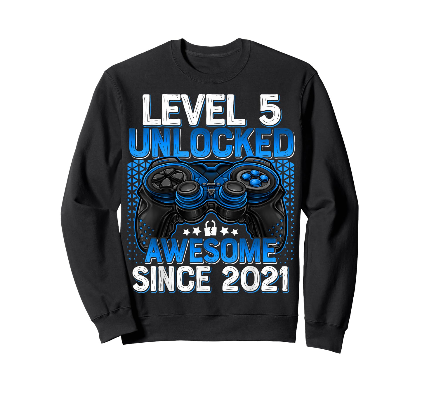Level 5 Unlocked 5 Year Old Gifts for Boys 5th Birthday Boy T-Shirt