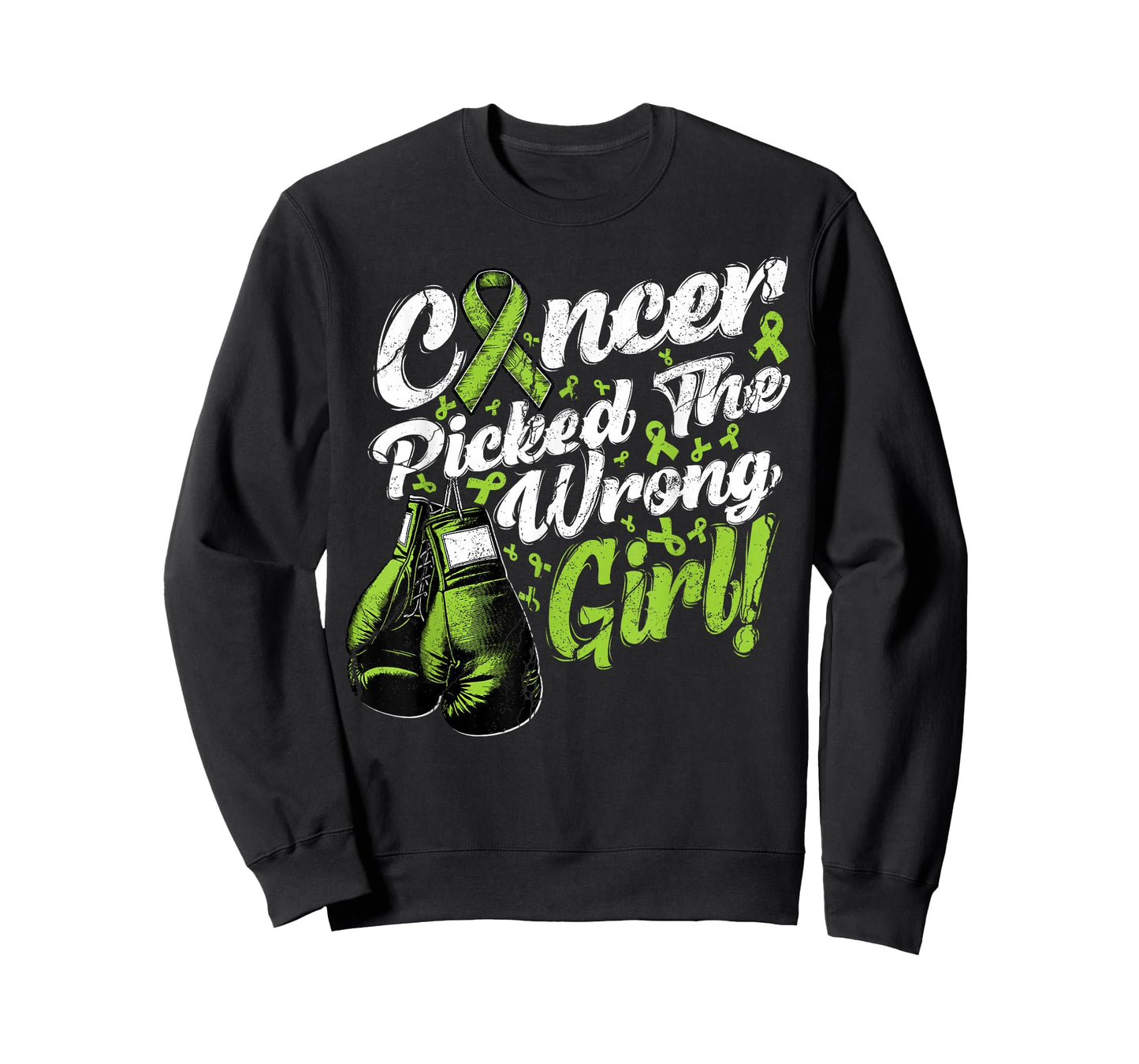 Lymphoma Cancer Picked The Wrong Girl Awareness Support T-Shirt