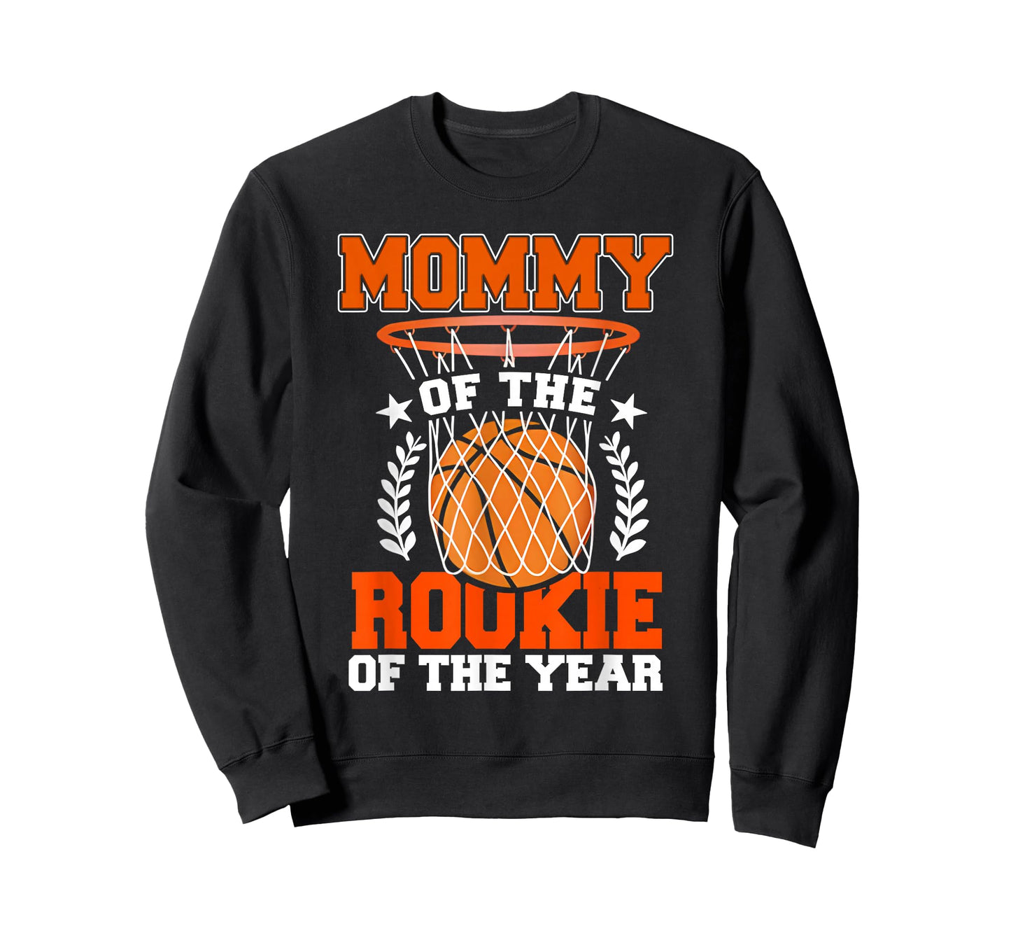 Mommy of Rookie 1st Basketball Bday Theme Matching T-Shirt