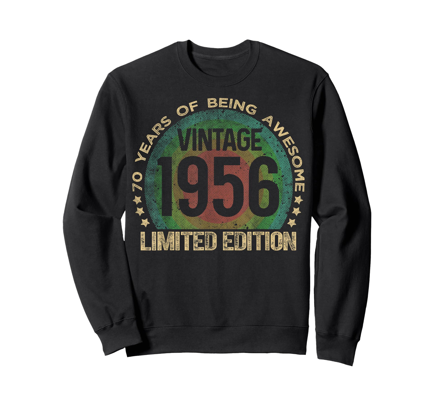 70 Year Old Gifts Vintage 1956 Limited Edition 70th Birthday T-Shirt